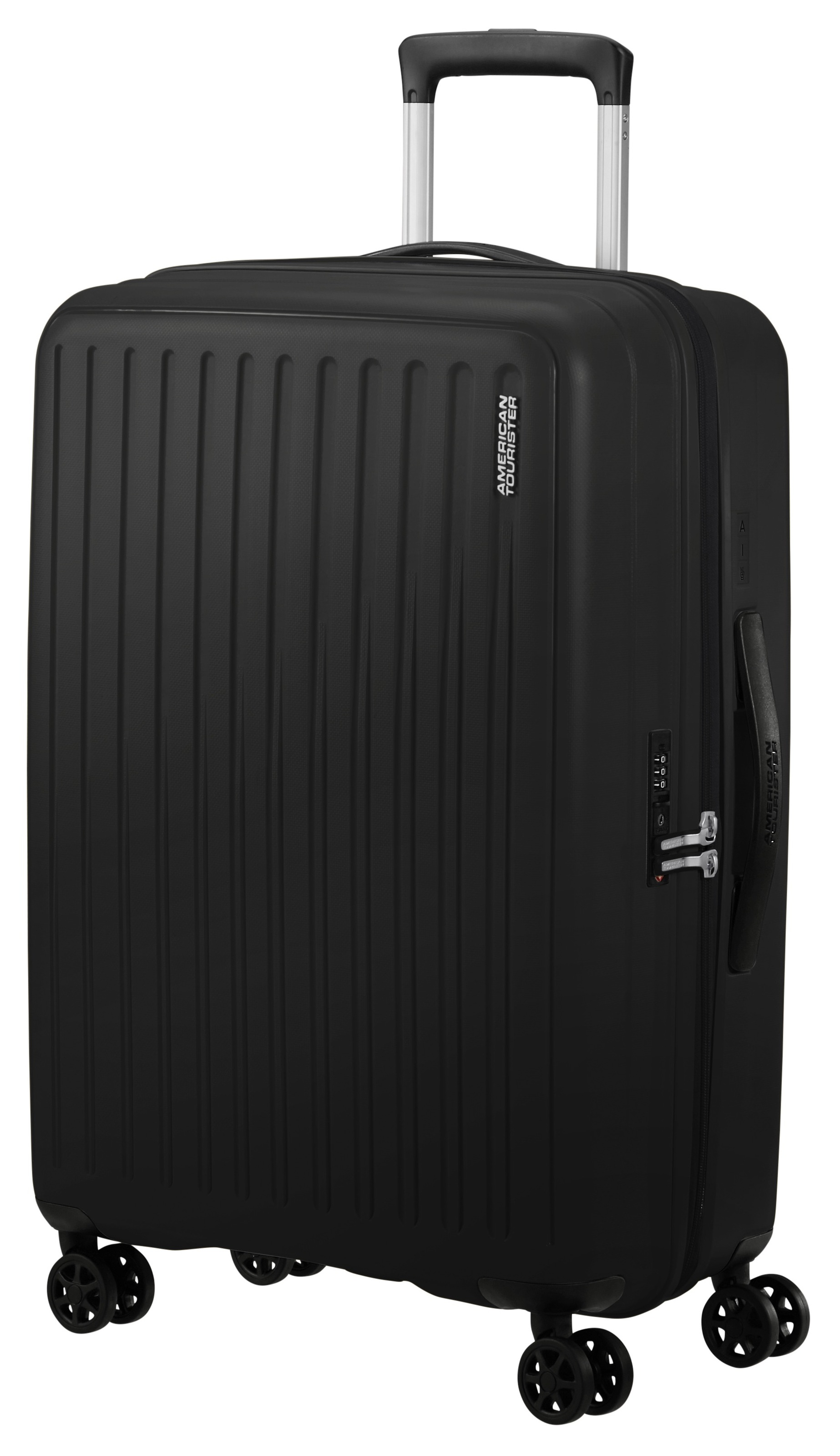 American Tourister® Hartschalen-Trolley »REJOY, verschiedene Größen und Farben«, 4 Rollen, Hartschalen-Koffer personalisierbar versenktes TSA-Schloss