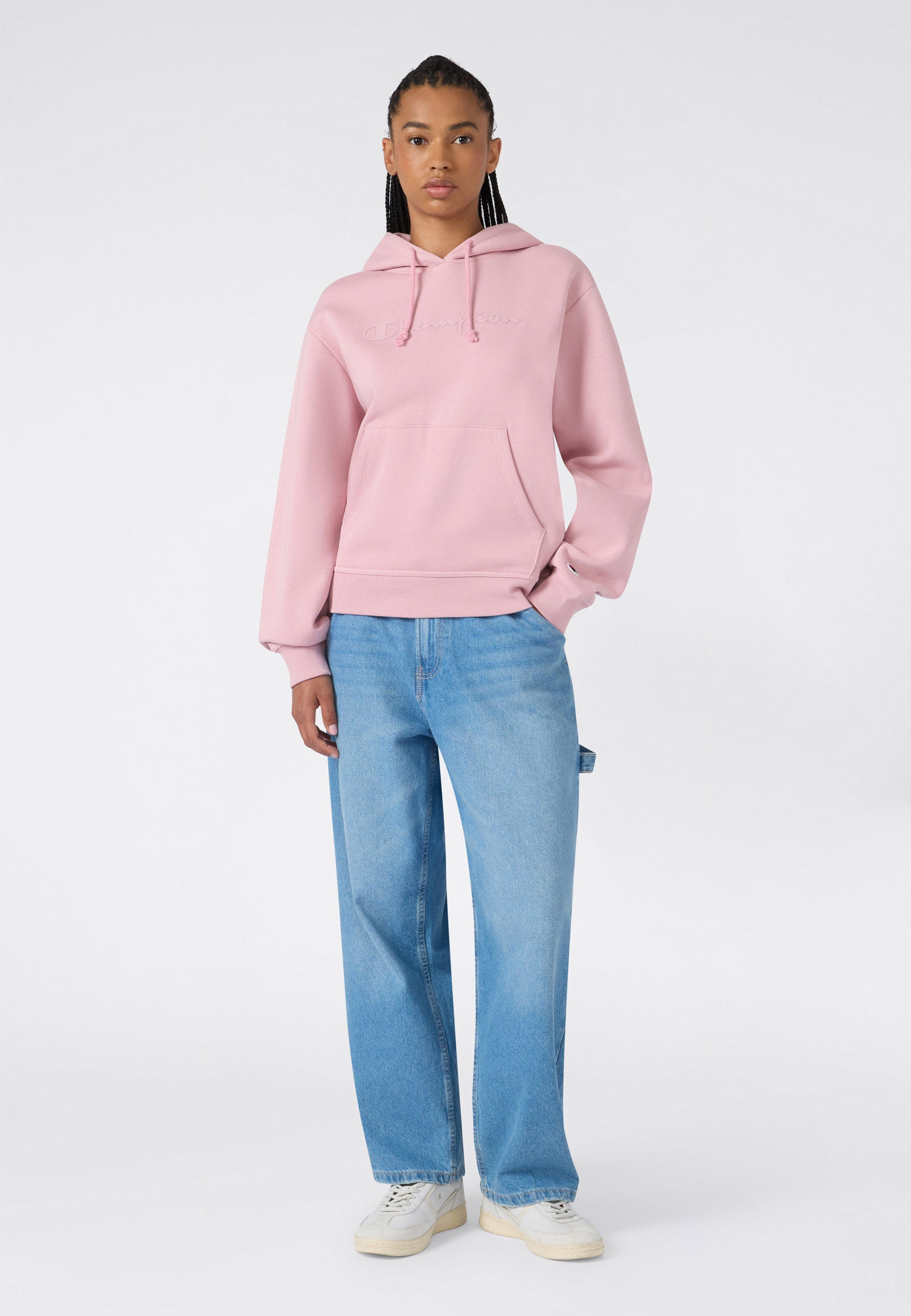 Champion Kapuzensweatshirt »SPORTWEAR HOODIE Standard Fit«, mit Langarm-Design, aus Baumwolle und Polyester, Standard Fit
