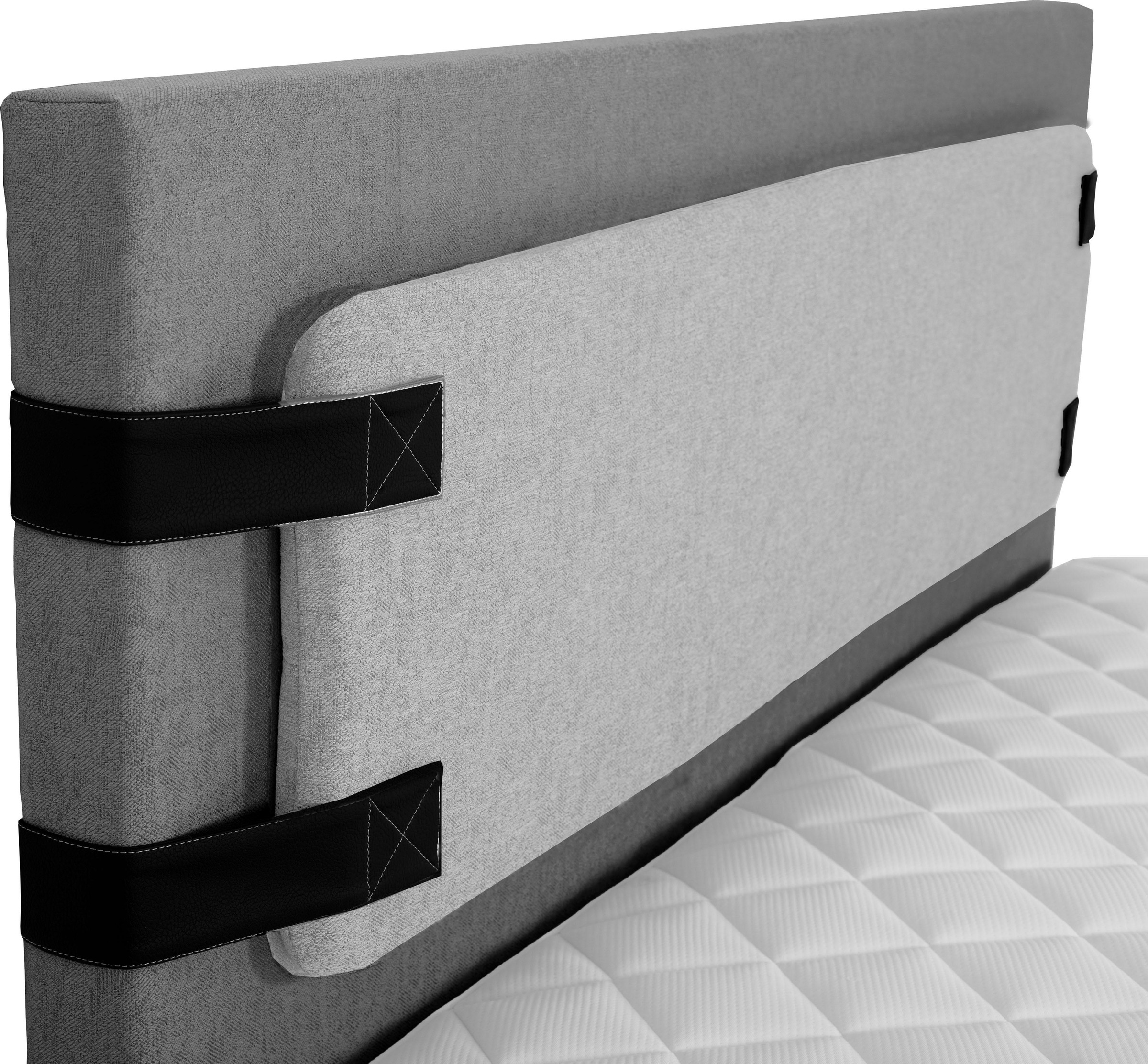 INOSIGN Boxspringbett »Strada«, incl. Topper, 3 Breiten, 3 Härtegrad-Ausführungen