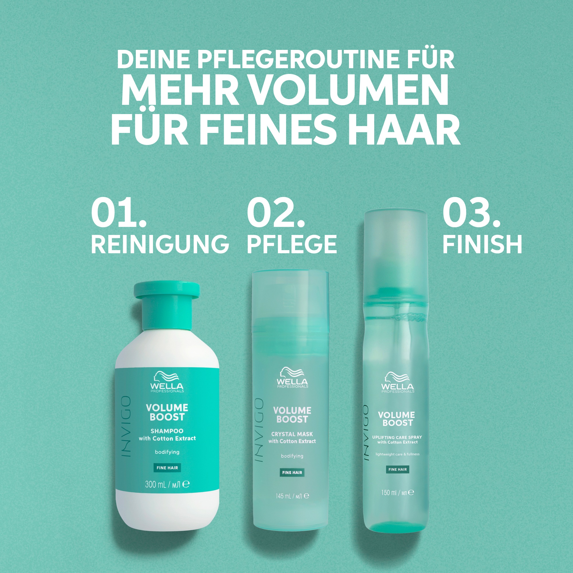 Wella Professionals Haarpflege-Spray »INVIGO VOLUME BOOST UPLIFTING HAIR MIST« mehr Volumen, pflegend, ultimativer Glanz, perfekt für feines Haar