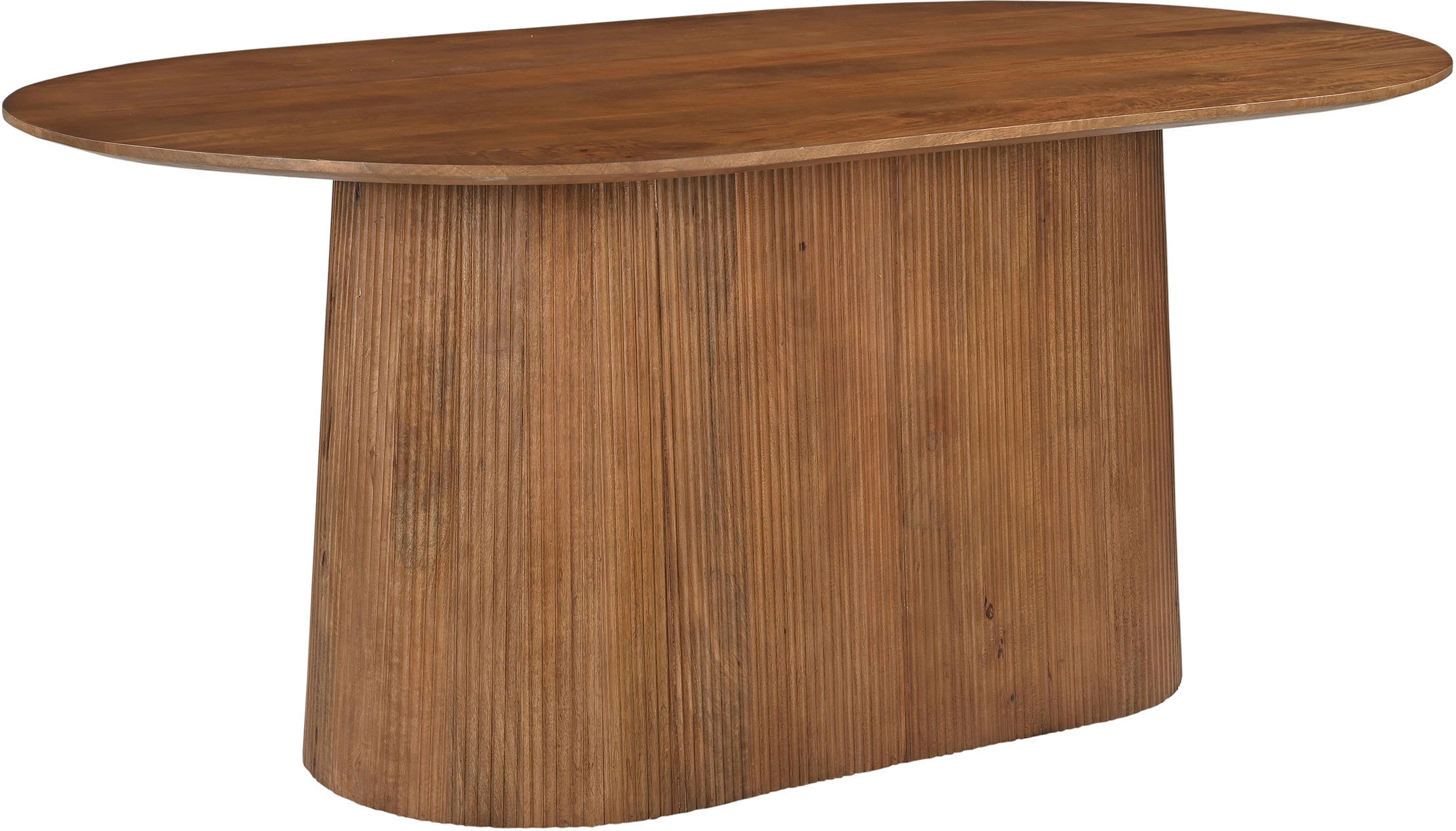 SIT Konsolentisch »MANGO NATURAL«, mit Sockelfuß im Lamellendesign