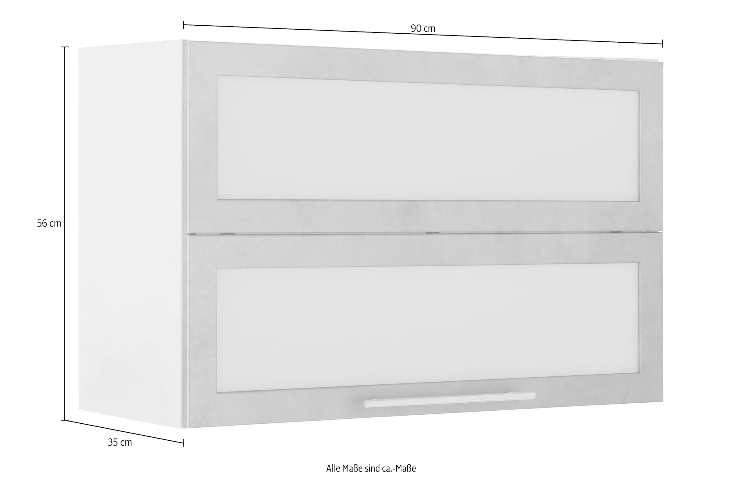 wiho Küchen Faltlifthängeschrank »Flexi2«, Breite Raten auf 90 bestellen cm