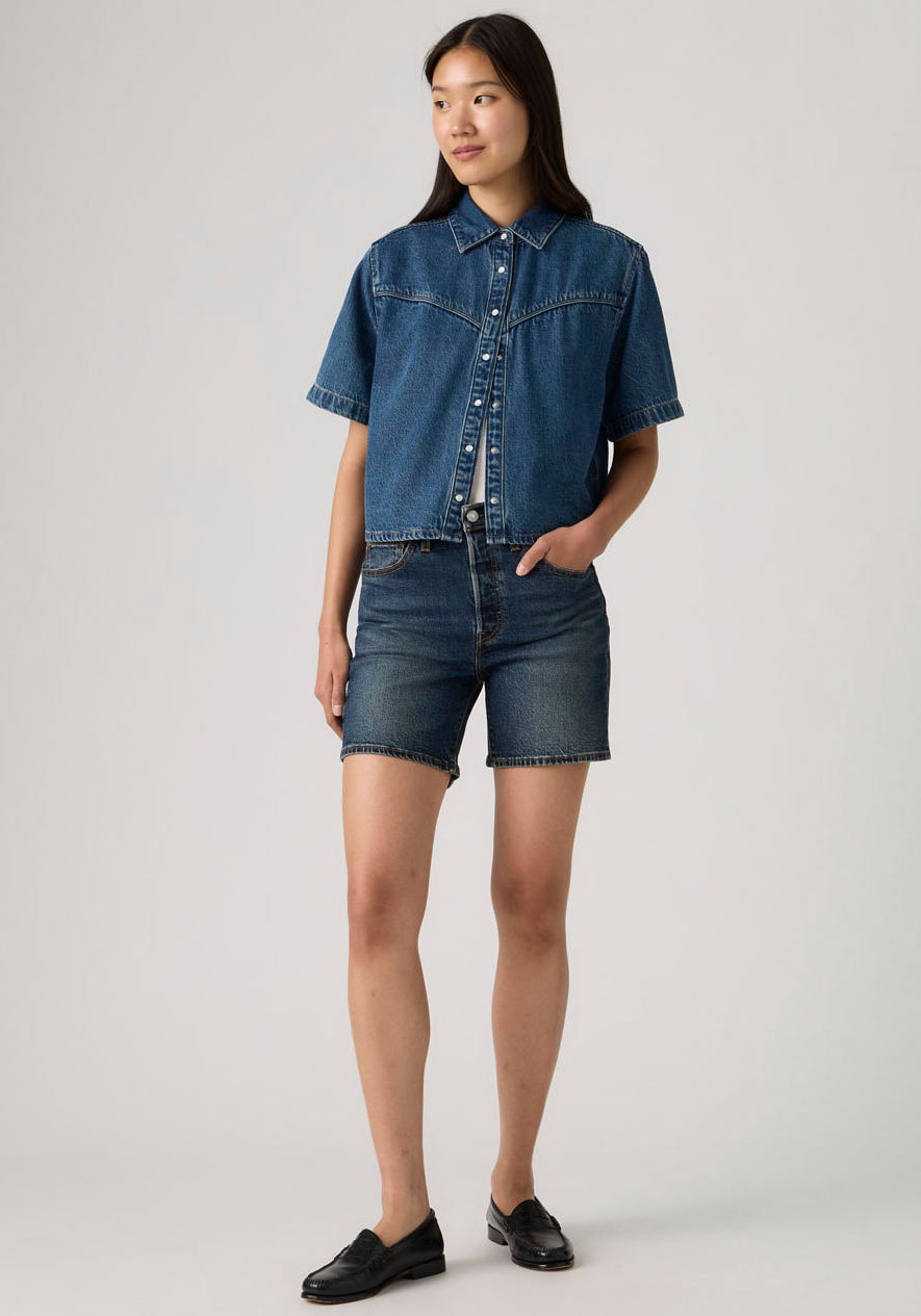 Levi's® Shorts »501® MID THIGH SHORT«  im Five-Pocket Style