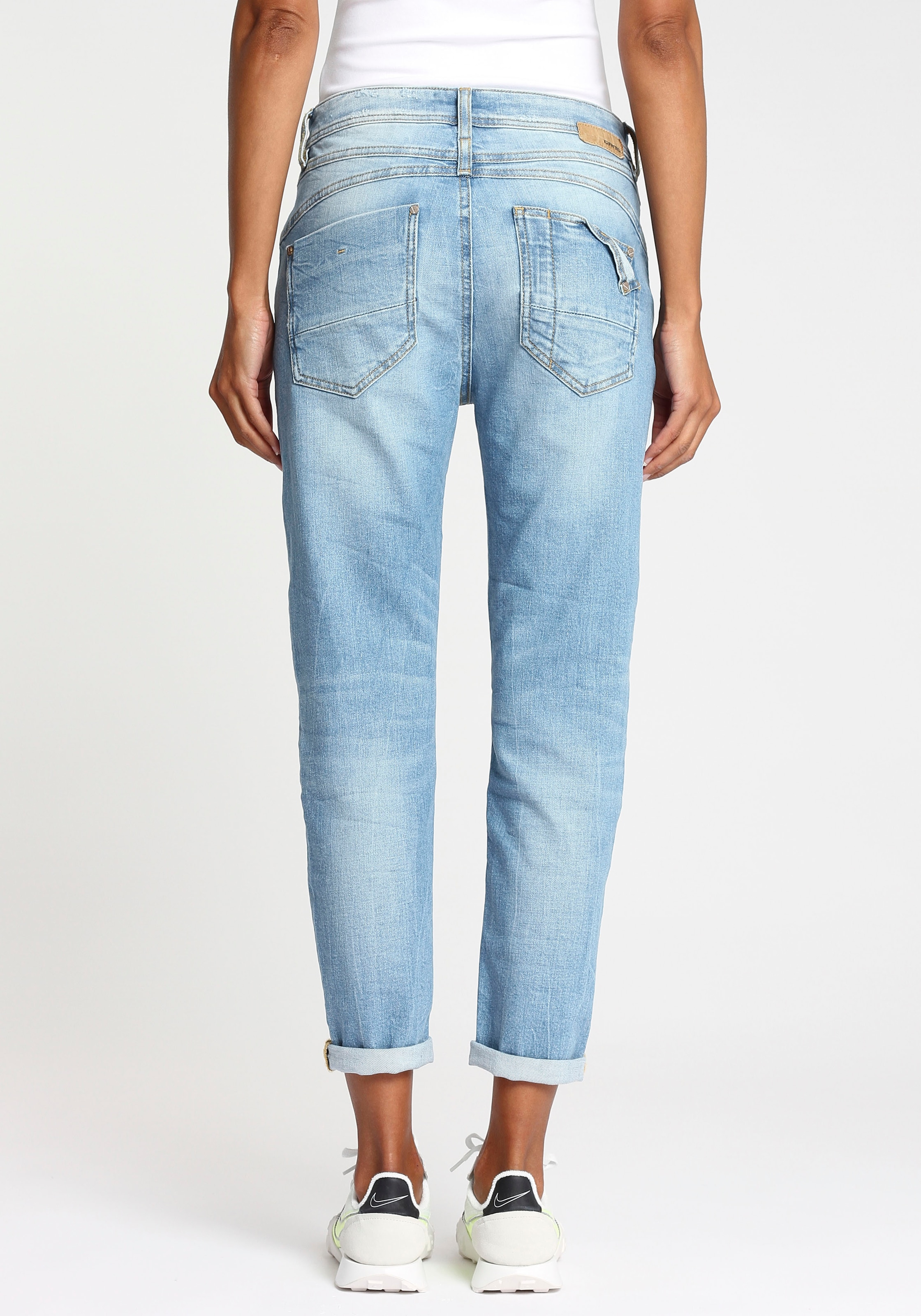 GANG Relax-fit-Jeans »94AMELIE CROPPED«, mit verkürzter Beinlänge