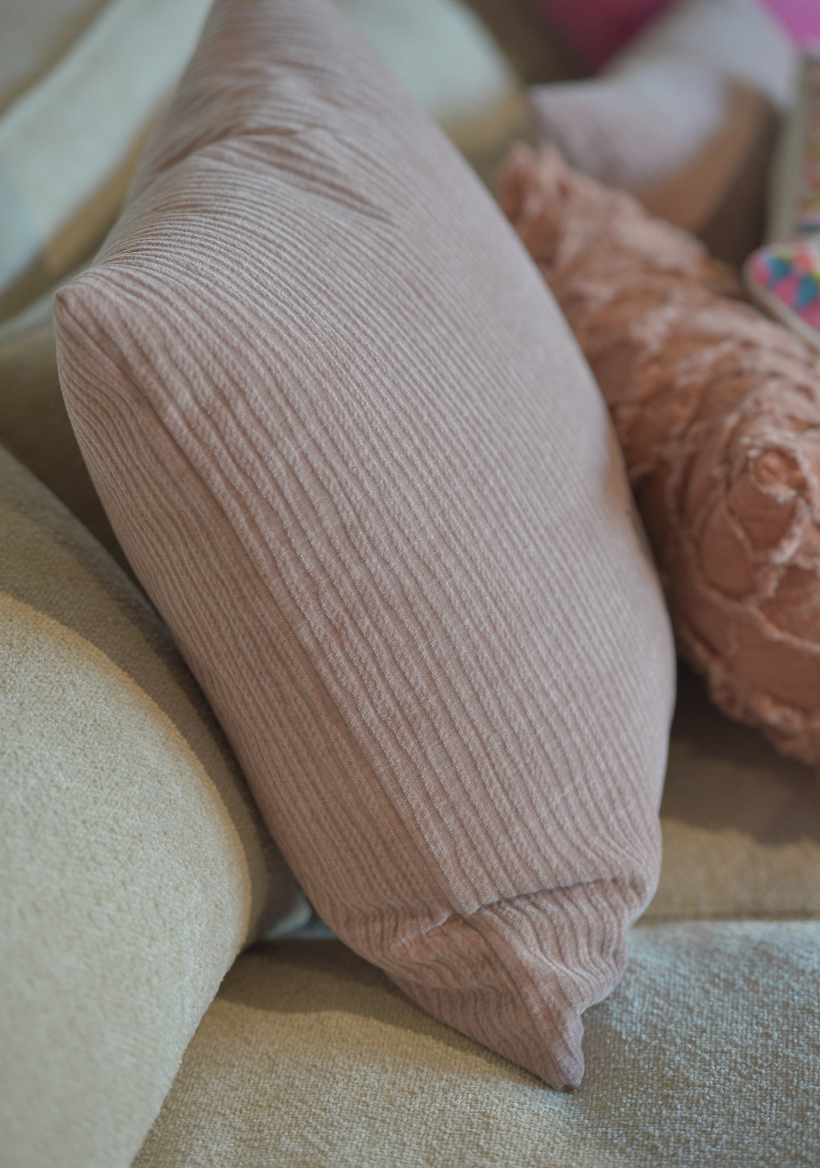 H.O.C.K. Bodenkissen »Jonny« Cordkissen inkl. Füllung, 60x60x10cm, Bodenkissen, strukturiert