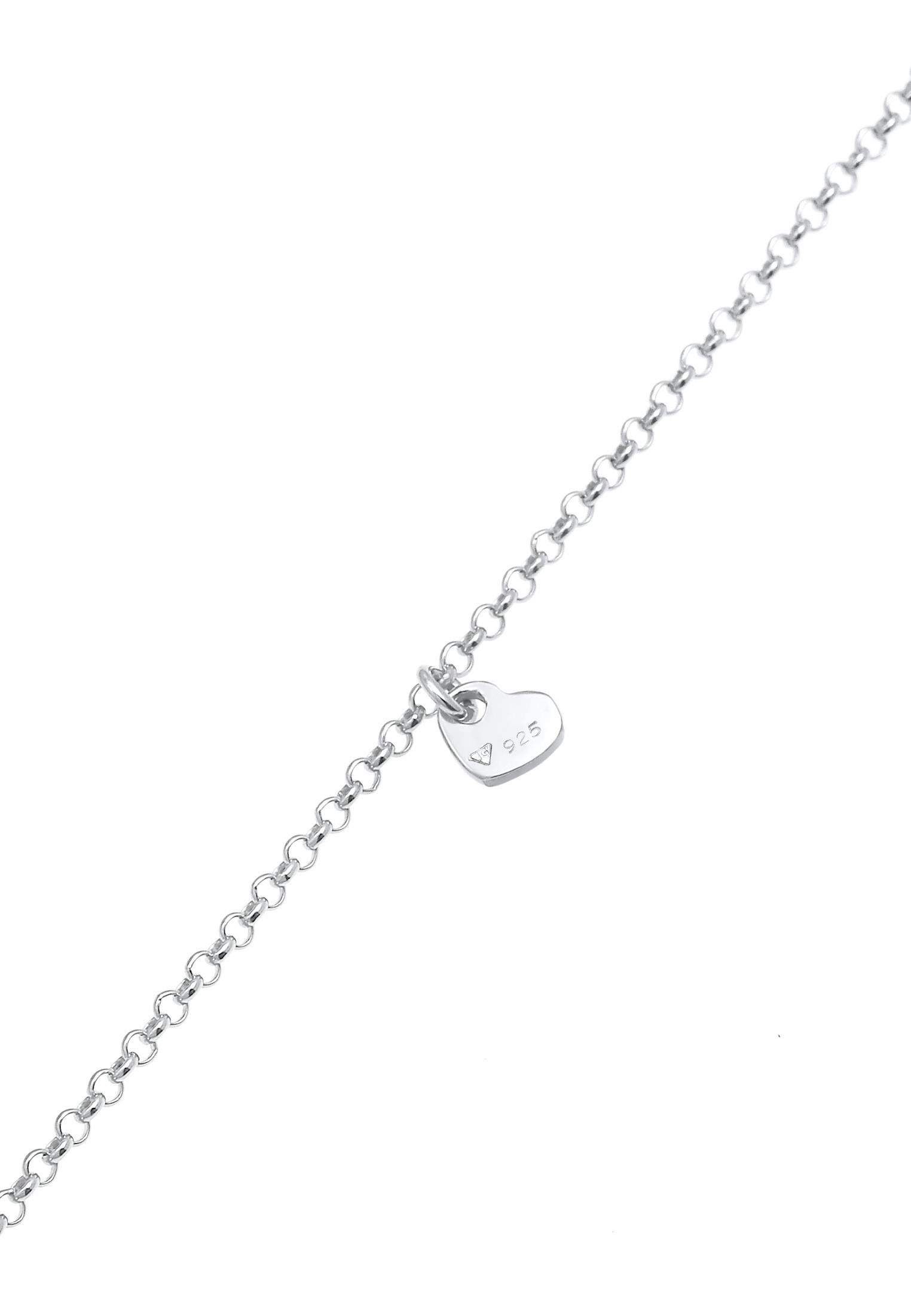Elli Armkette »Armband Herz Liebe Romantik Erbskette 925 Silber«