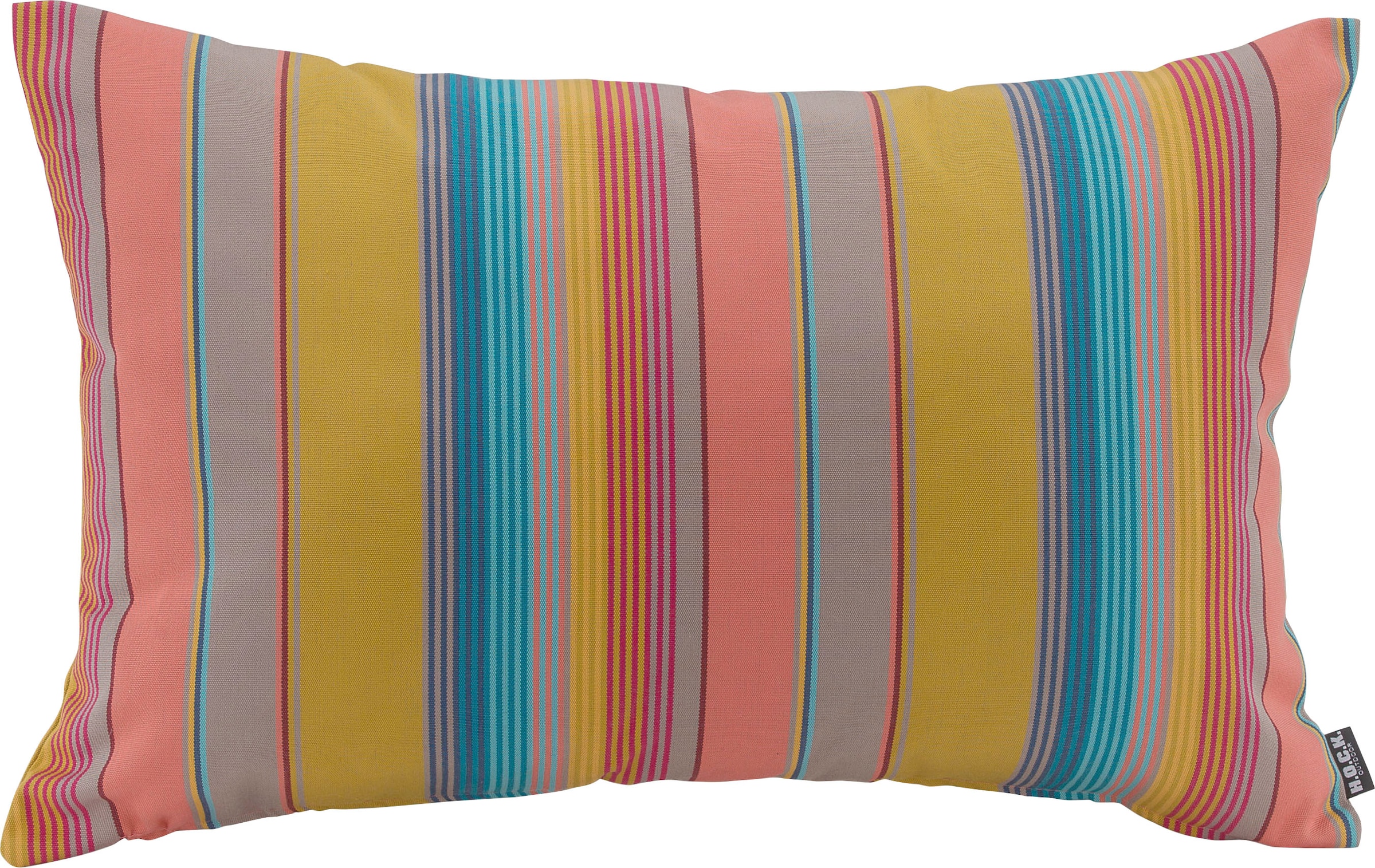 H.O.C.K. Dekokissen »Yucatan Outdoor Kissen« mit bunten Streifen