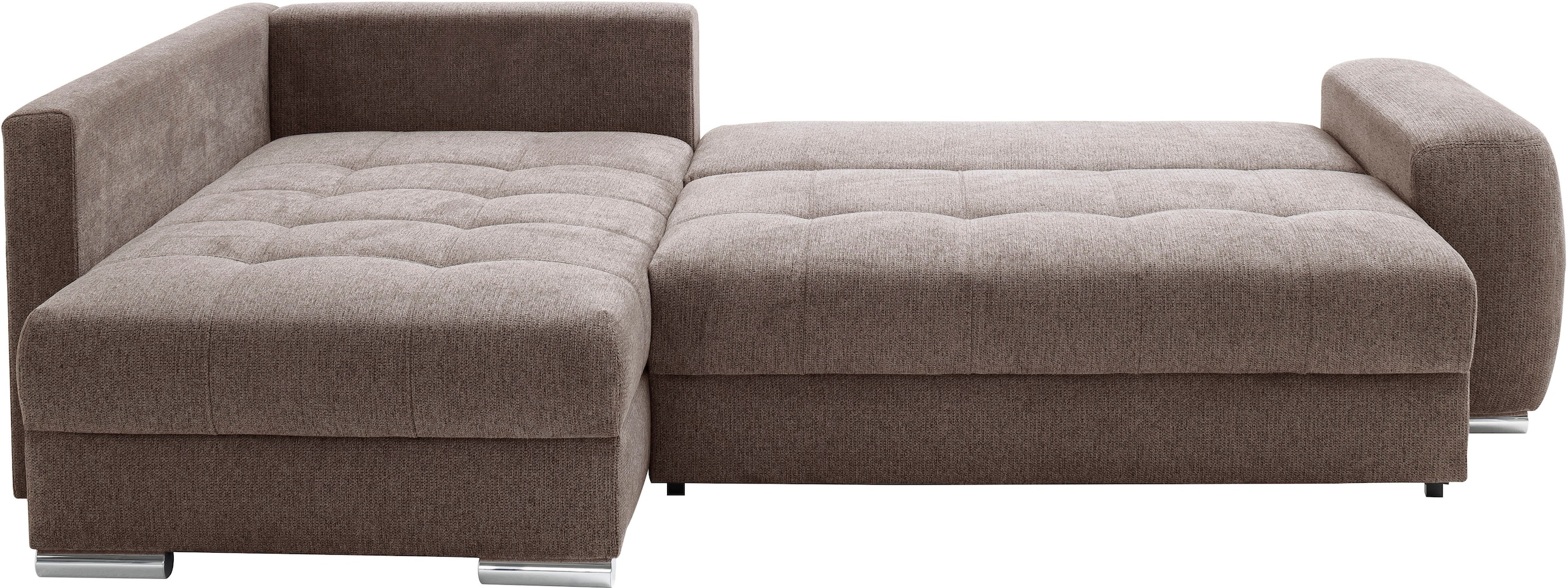 Mr. Couch Ecksofa »Mykonos, L-Form, Dauerschläfer« mit DuraSpring-Taschenfederkern bis 140 kg belastbar