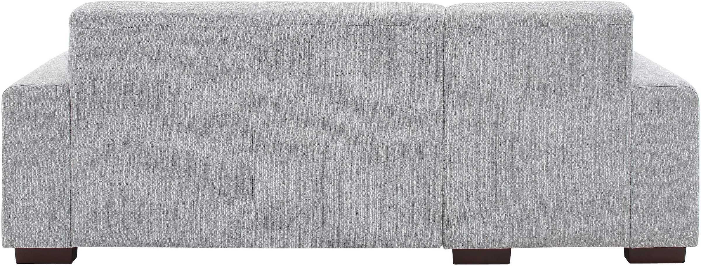 Home affaire Ecksofa »BORNHOLM L-Form mit Recamiere, Maße B/T/H: 234/162/85 cm«, Recamiere links oder rechts bestellbar, Wellenfederung, inkl. 2 Kissen