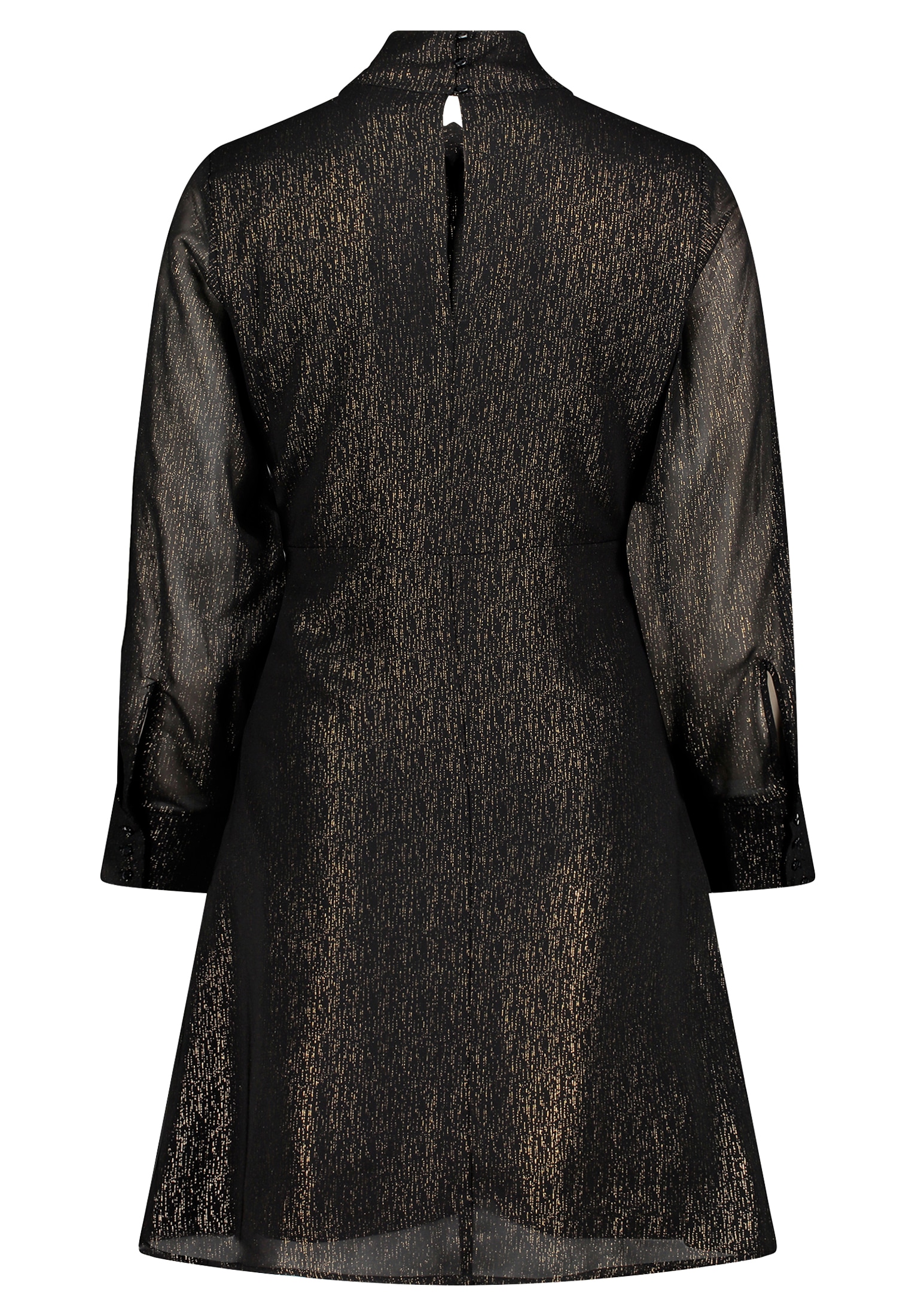 Cartoon Chiffonkleid »Chiffonkleid mit Schleifenknoten«