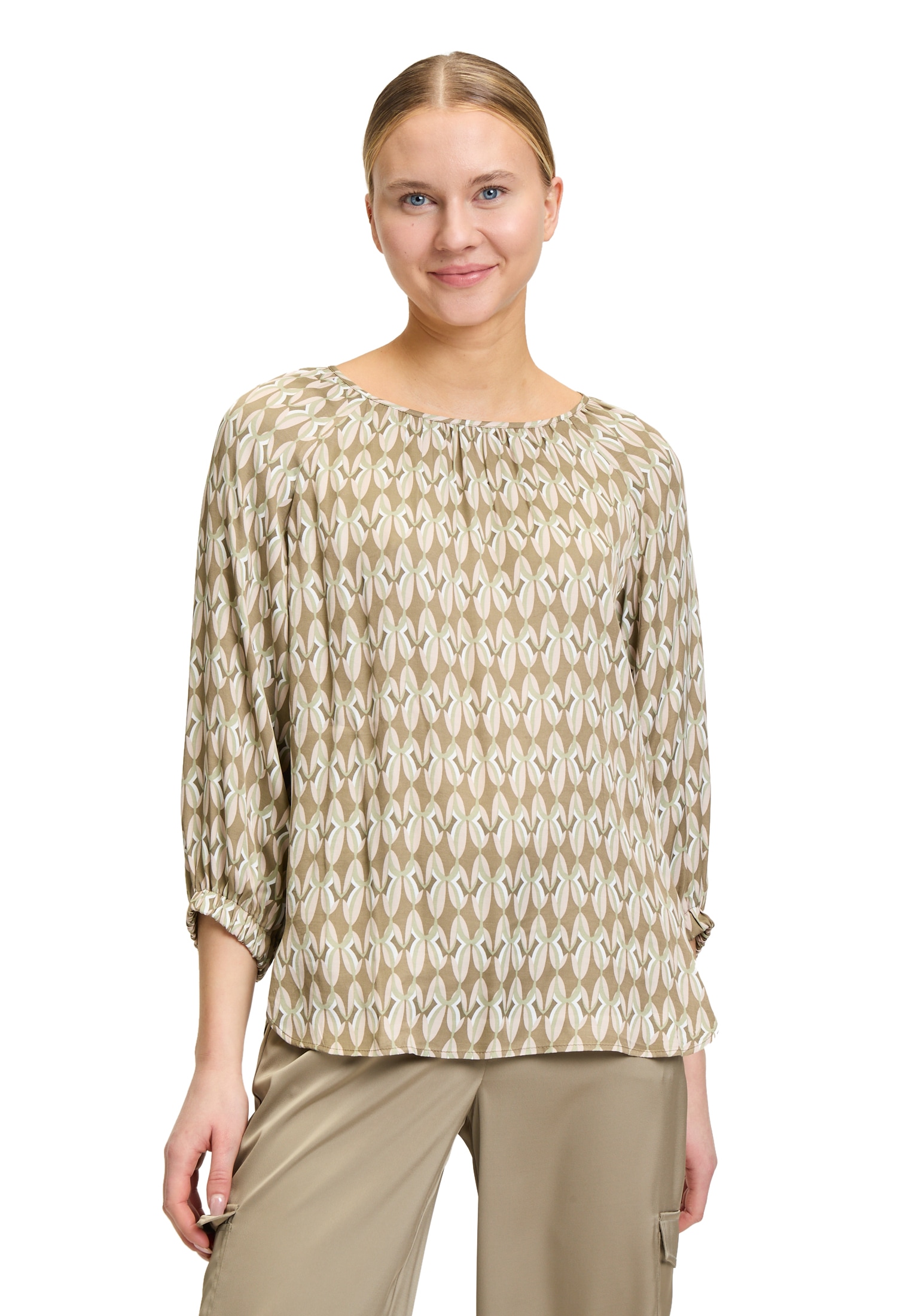 Betty Barclay Schlupfbluse »Schlupfbluse mit Rundhalsausschnitt«