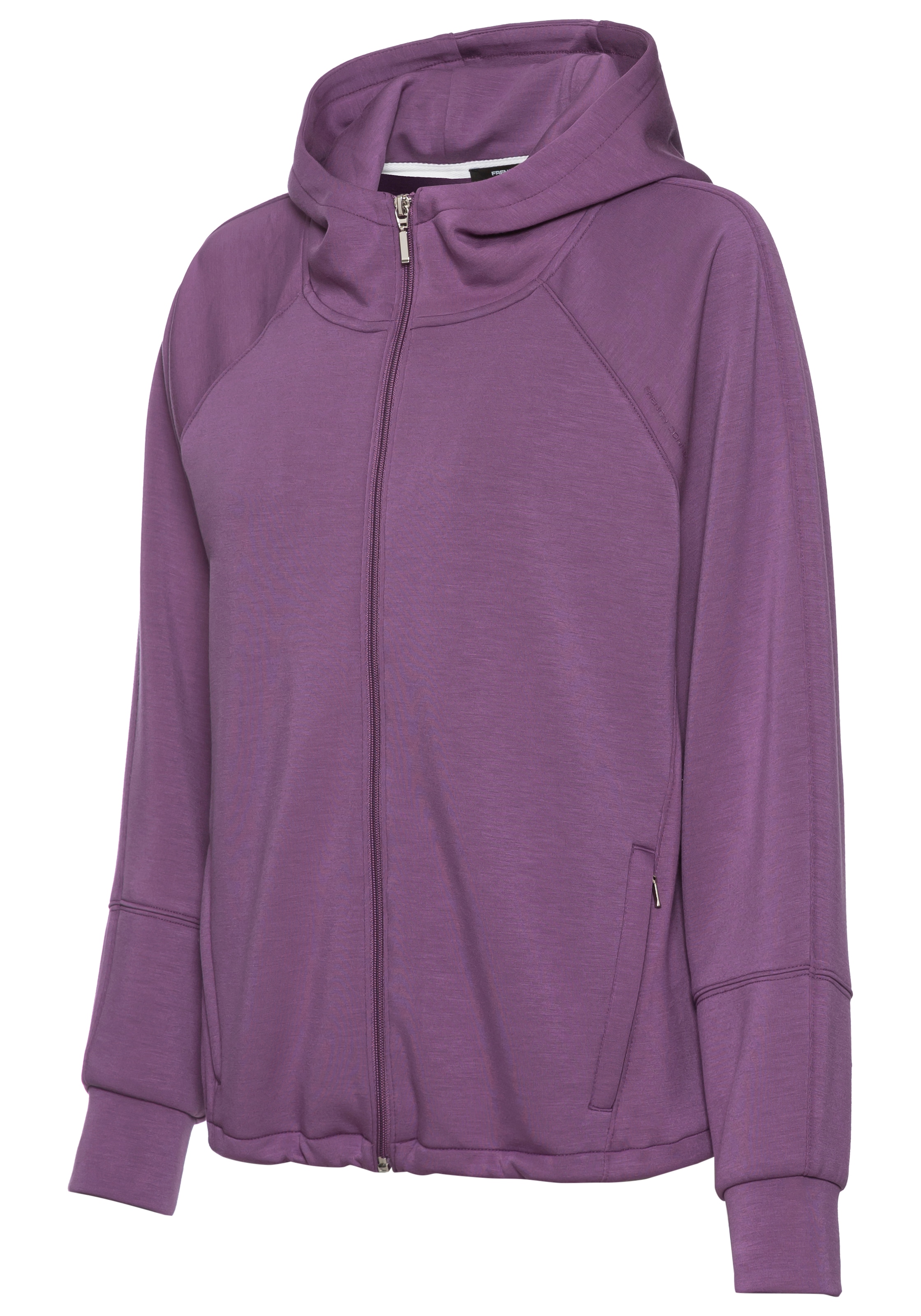French Connection Sweatjacke, mit seitlichen Reißverschlusstasche, Loungewear
