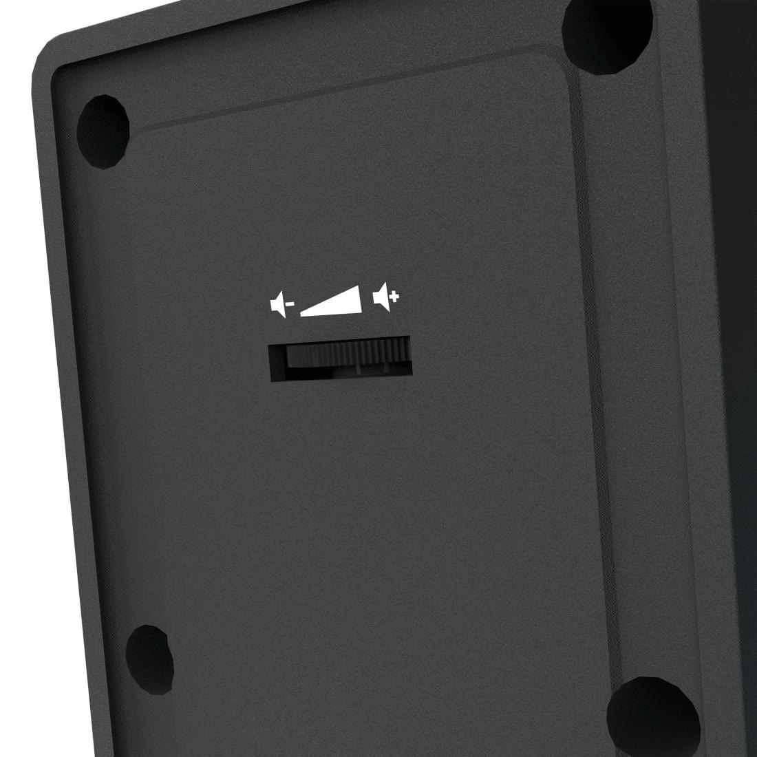 Hama PC-Lautsprecher »PC Lautsprecher Boxen Set für PC oder Notebook, Farbe Schwarz«, Lautsprecherregelung, 3,5 mm Klinkenstecker, externes Netzteil