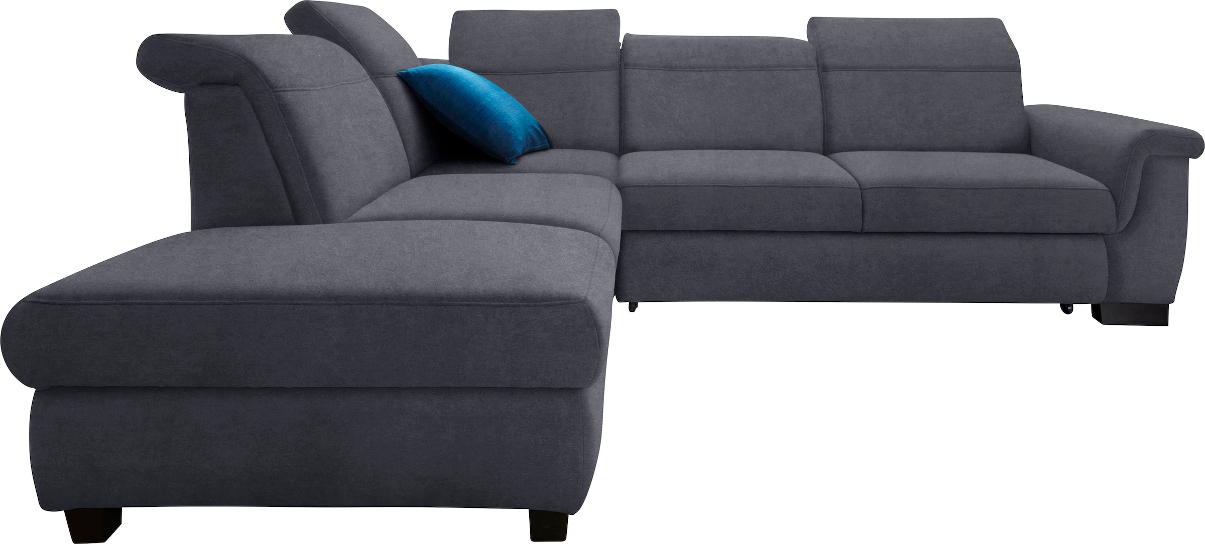DOMO collection Ecksofa »Sully komfortables Sofa, OTTOs Choice, L-Form«, wahlweise mit Bettfunktion und Kopf- bzw. Rückenverstellung