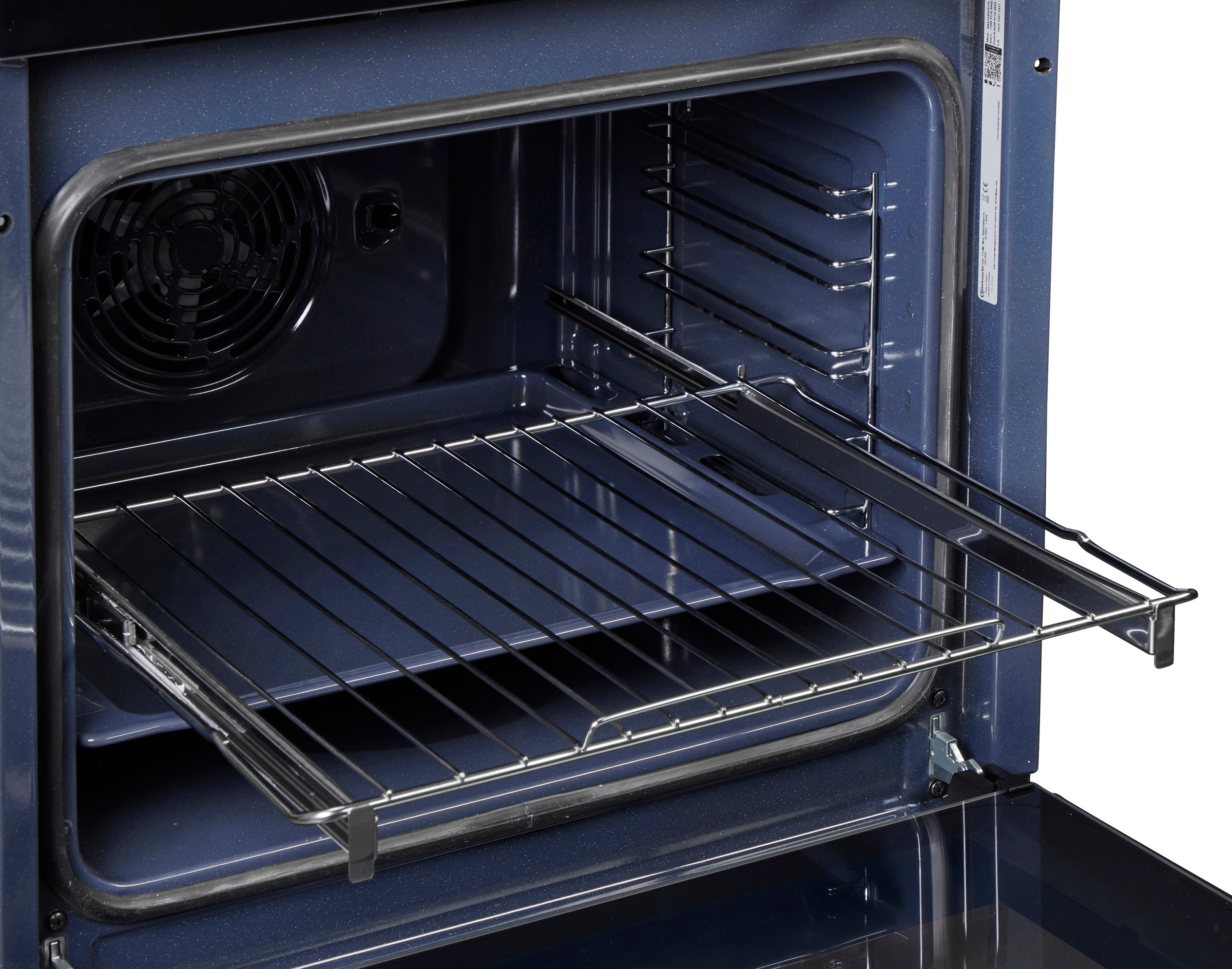 BAUKNECHT Backofen-Set »BAKO 780 Steam IND BL« mit 1-fach-Teleskopauszug Hydrolyse Set, 2 Stk. tlg. GentleSteam - für ein saftiges Inneres und ein knuspriges Äußeres