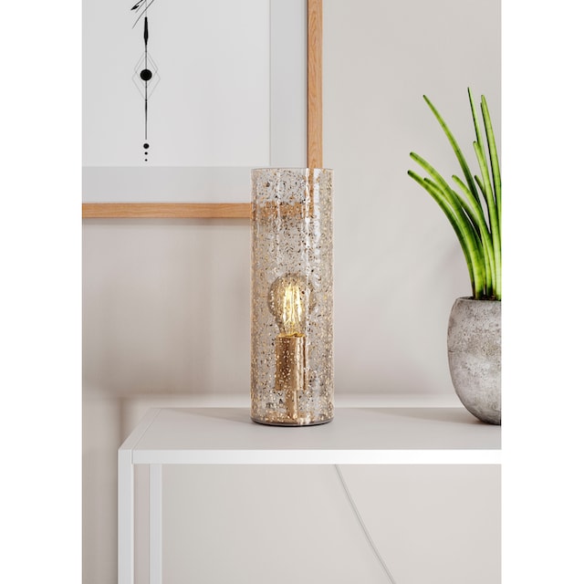 By Rydens Tischleuchte »Golden«, 1 flammig-flammig, Tischleuchte aus Glas,  30 cm hoch online kaufen | mit 3 Jahren XXL Garantie