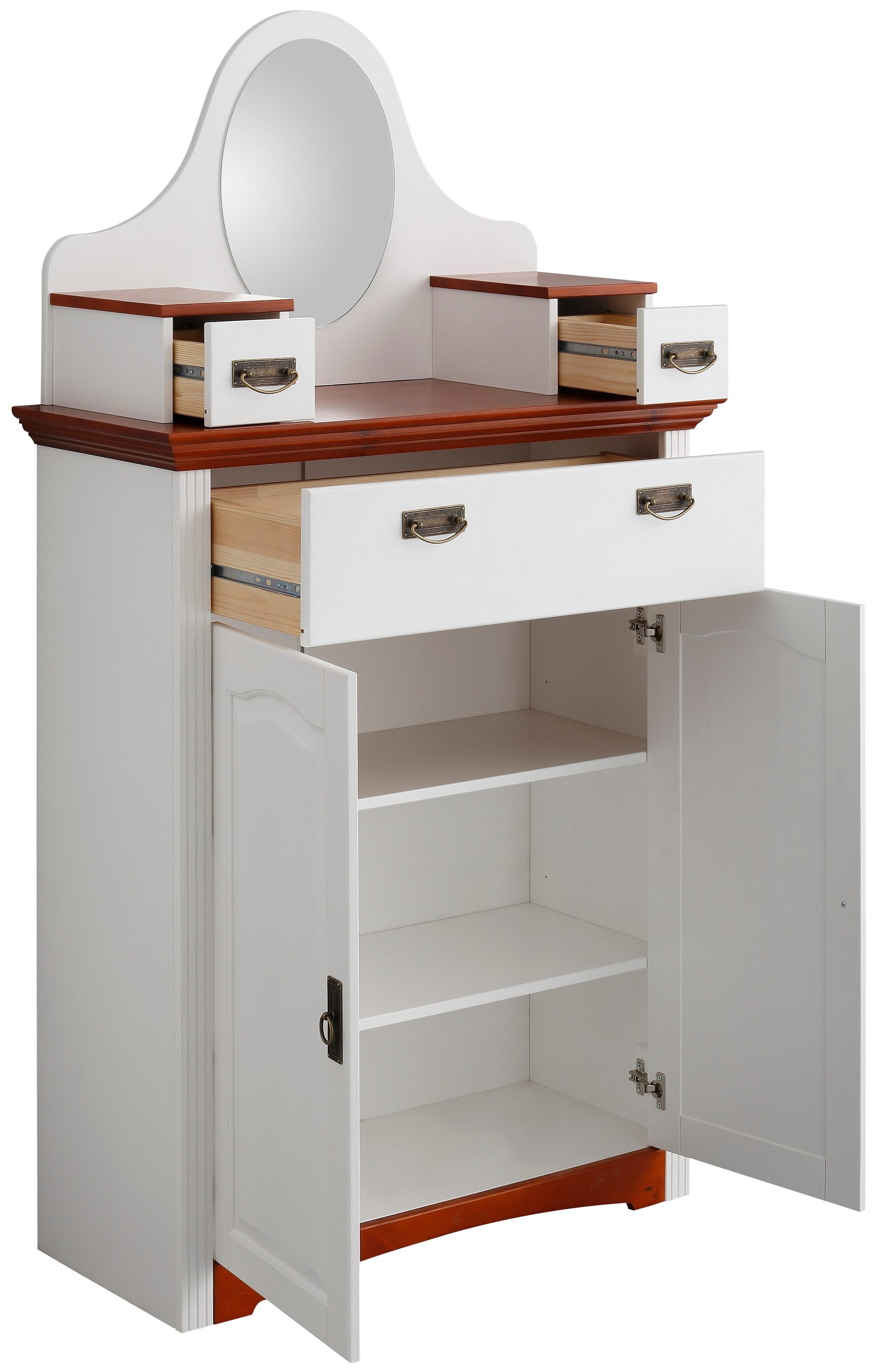 Home affaire Kombikommode »Konrad«, Breite 94 cm, aus massiver, FSC®-zertifizierter Kiefer