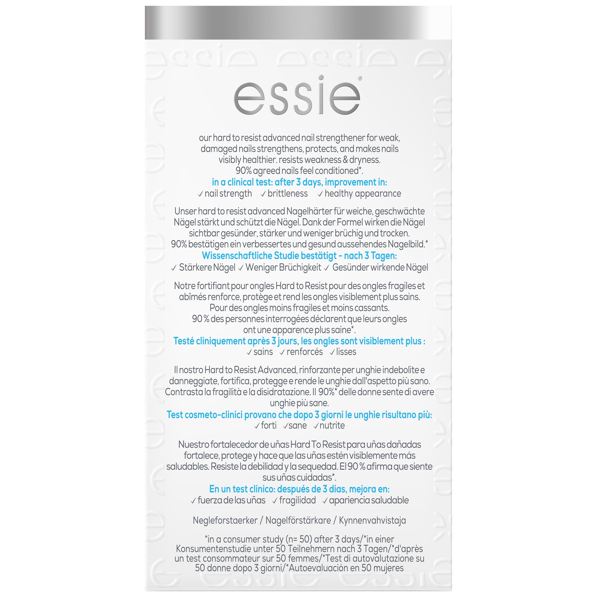 essie Nagelhärter »Essie Hard to resist advanced Nagelhärter« mit stärkender Formel
