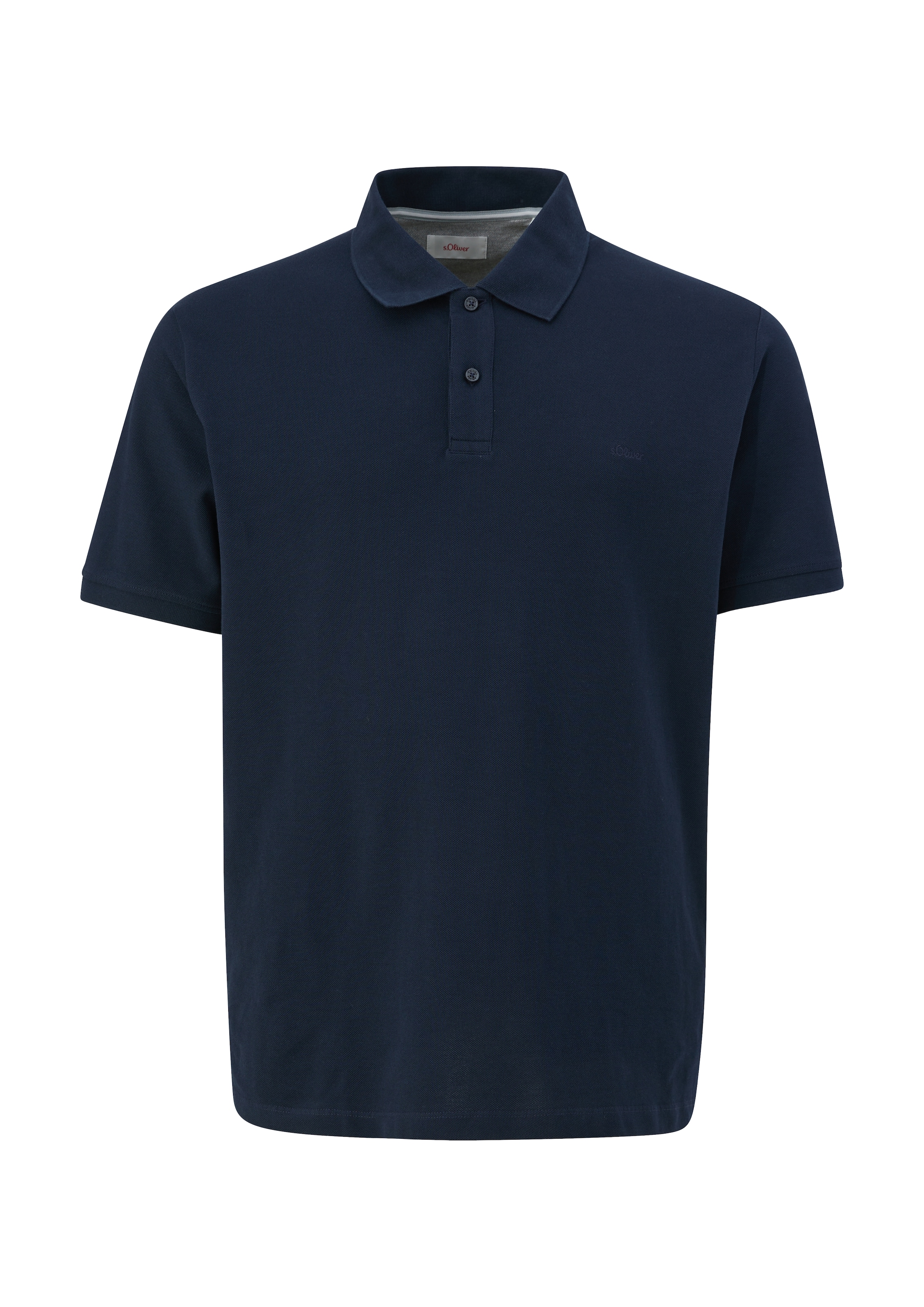 s.Oliver Men Big Sizes Poloshirt Kurzarm-Polo aus Baumwolle - Große Größen