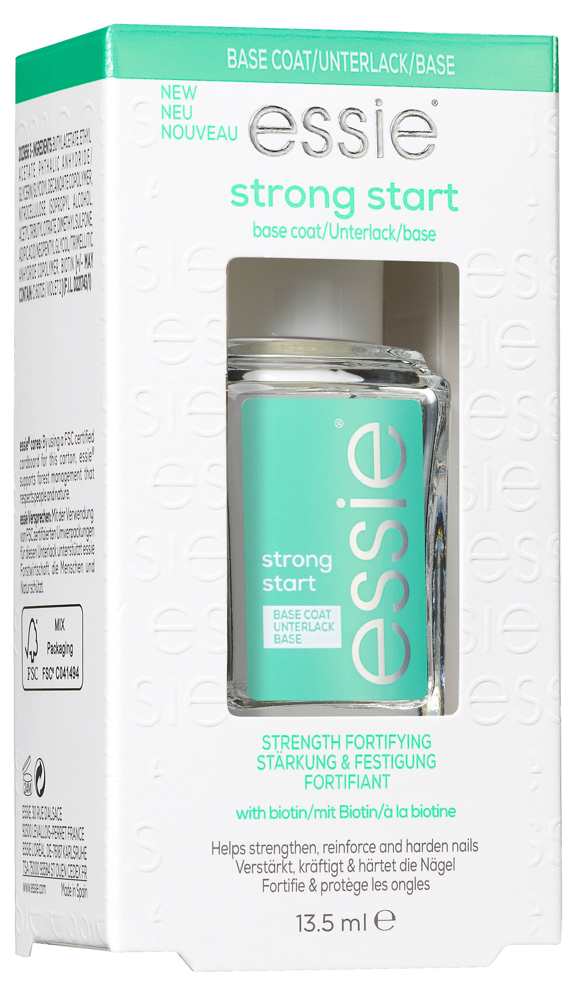 essie Unterlack »STRONG START« für dünne und brüchige Nägel