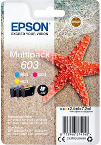Epson Tintenpatrone »Multipack 603«, original Druckerpatrone 603 cyan/magenta/gelb kaufen