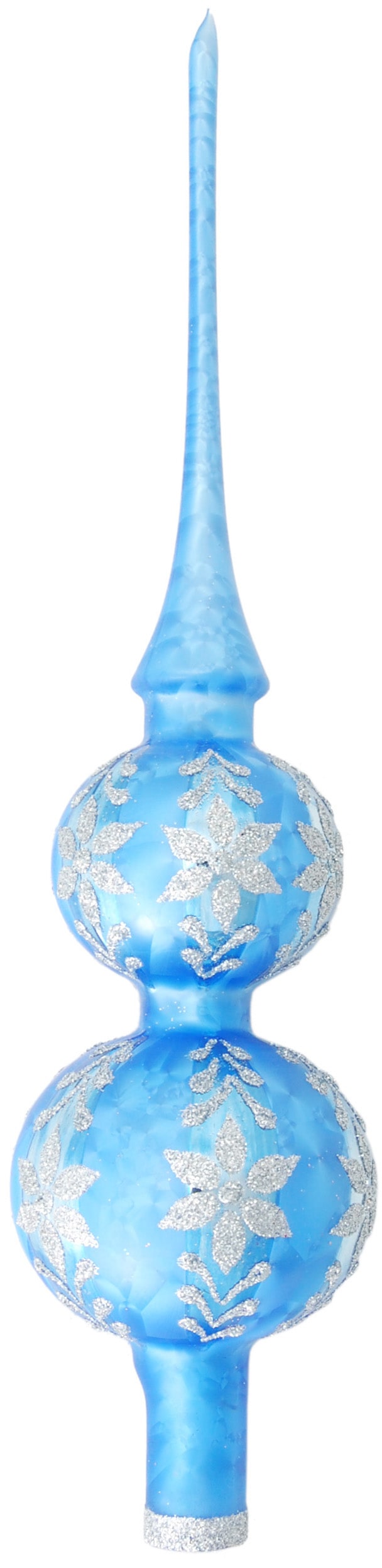 Christbaumspitze »KGL03386, Weihnachtsdeko, Christbaumschmuck«, (1 tlg.), aus Glas,...