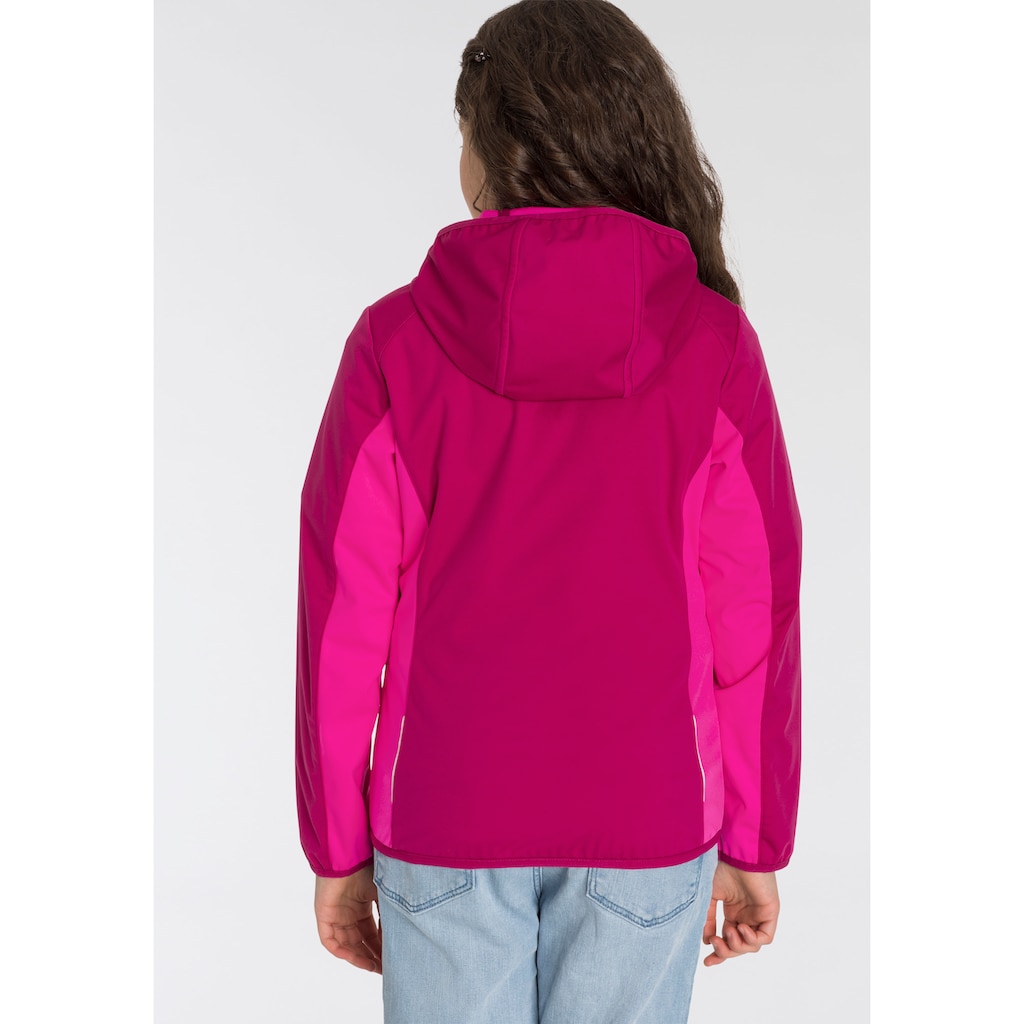 CMP Regenjacke »- für Kinder«, mit Kapuze, Winddicht & Wasserabweisend & Atmungsaktiv