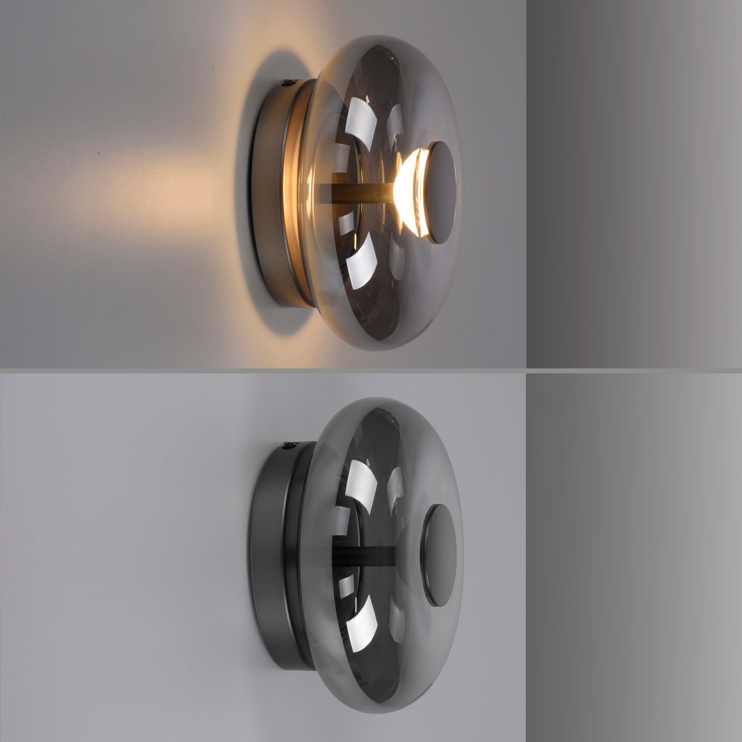 SCHÖNER WOHNEN-Kollektion LED Deckenleuchte »POSH« LED-Board 1 Stk. Warmweiß SCHÖNER WOHNEN Kollektion, SimplyDim, Memoryfunktion,