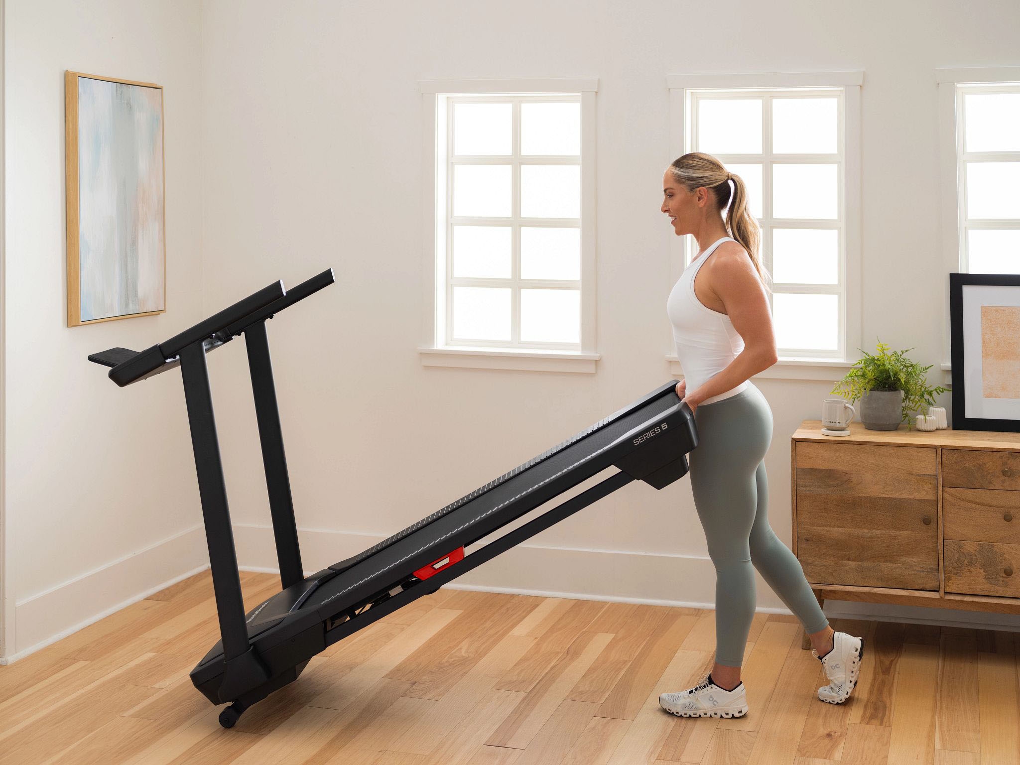NordicTrack Laufband »NordicTrack T 5 S«, (Laufband zum Laufen und Gehen), bis max. 16 km/h, klappbar