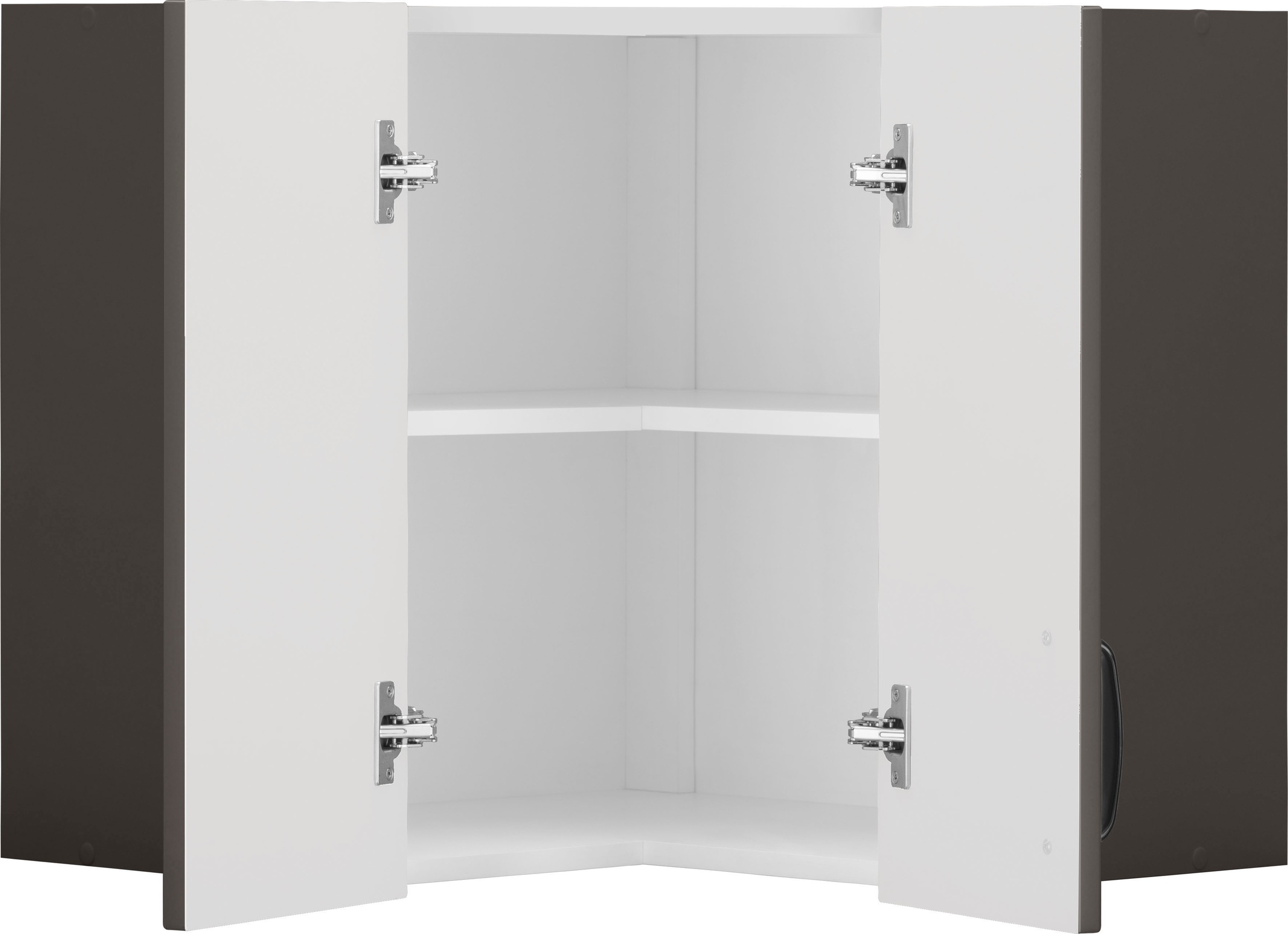 wiho Küchen Eckhängeschrank »Erla«, 60 cm breit mit Kassettenfront