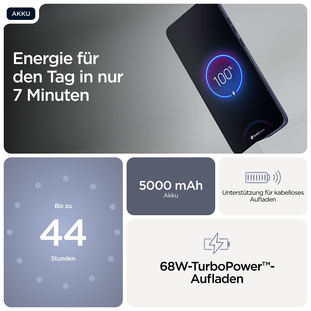 Motorola Smartphone »edge 60 neo« Pantone Grisaille