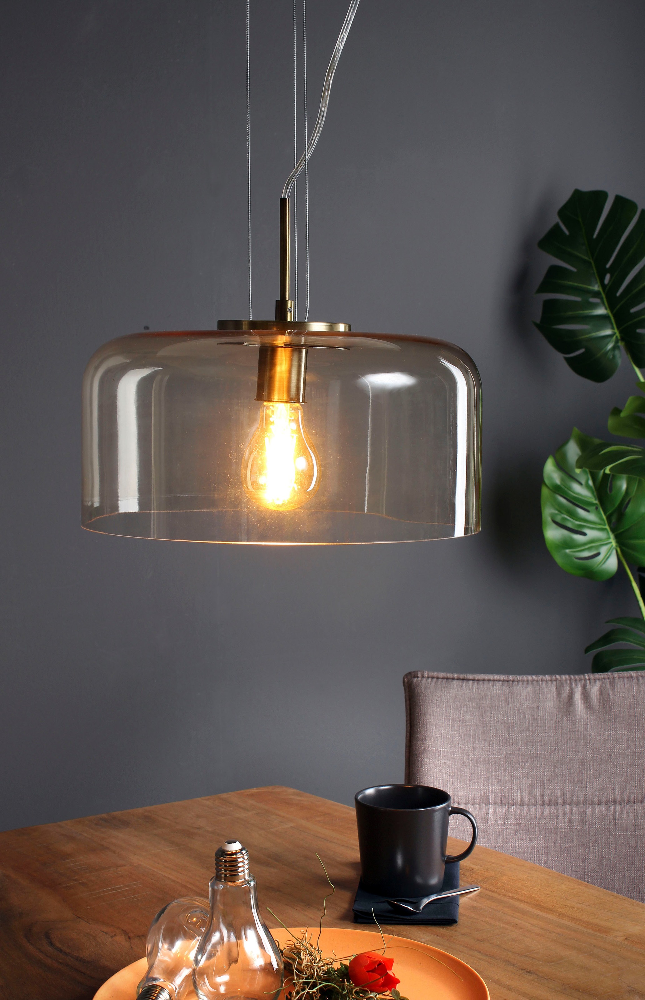 ECO-LIGHT Pendelleuchte »Gibus«, Leuchtmittel E27 | ohne Leuchtmittel
