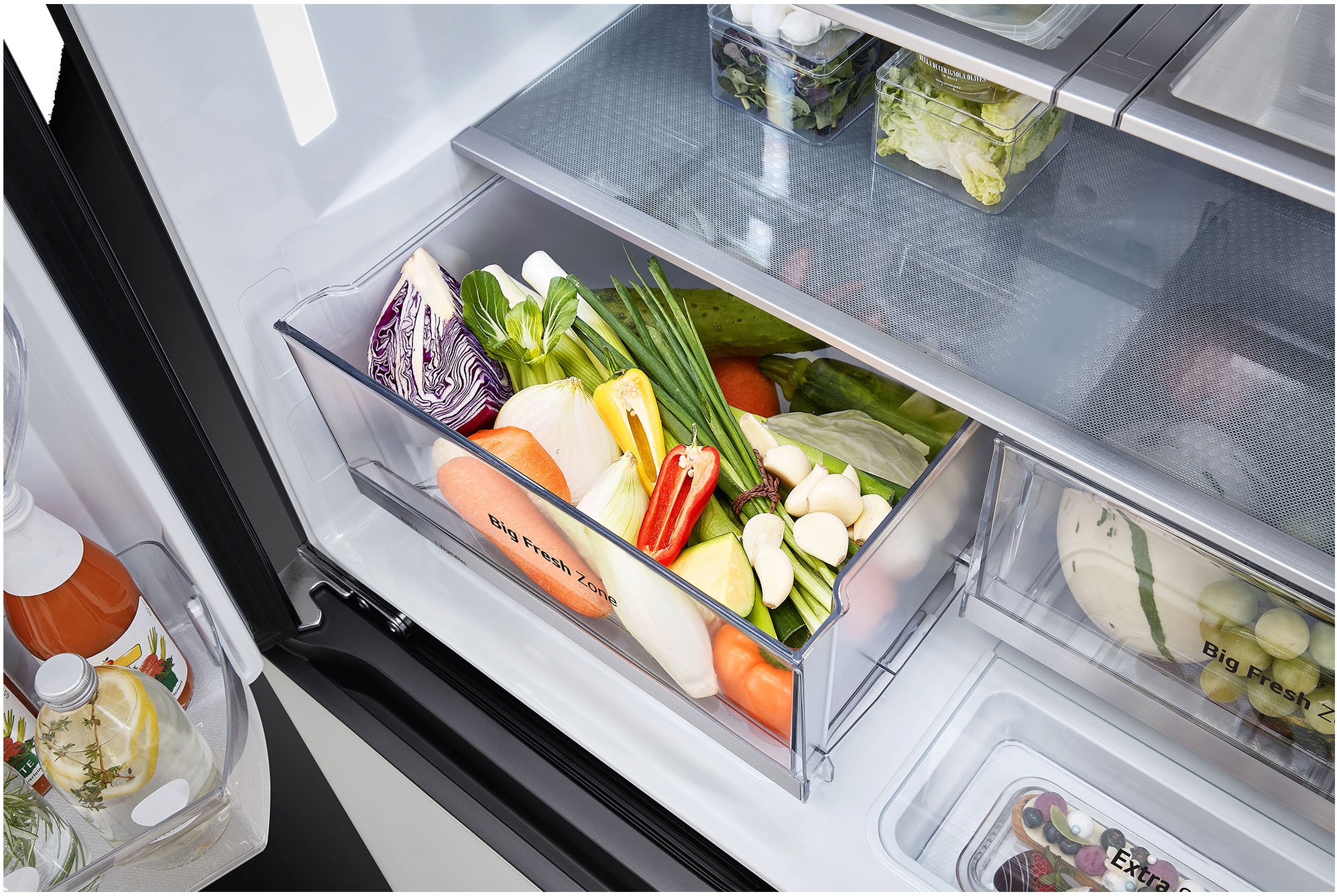 LG Multi Door »GMV960NNME« 186,5 cm hoch 91,4 cm breit innovative Luftzirkulation im gesamten Innenraum