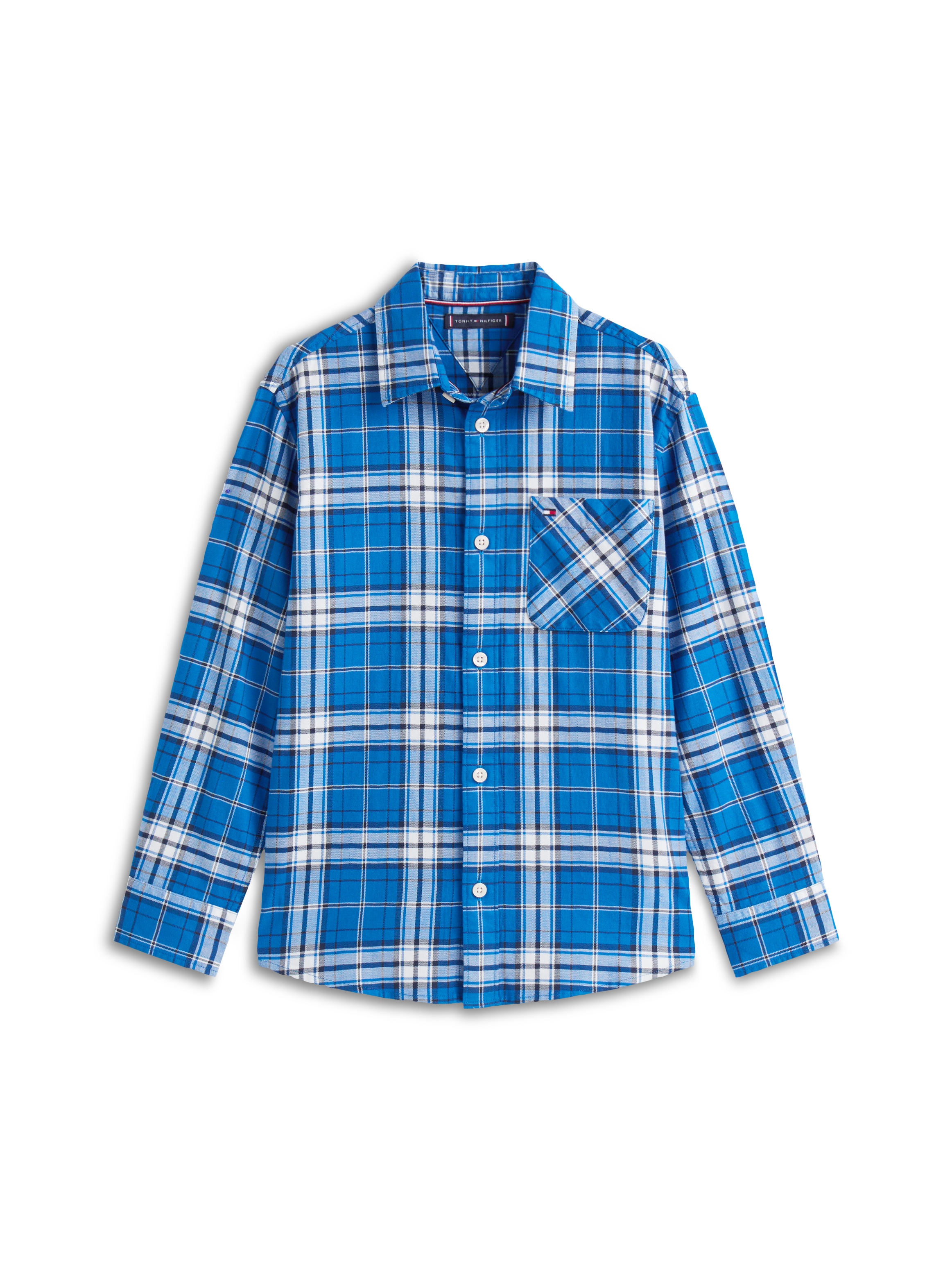 Tommy Hilfiger Langarmhemd »TOMMY GRAPHIC CHECK SHIRT« Kinder bis 16 Jahre, Druck