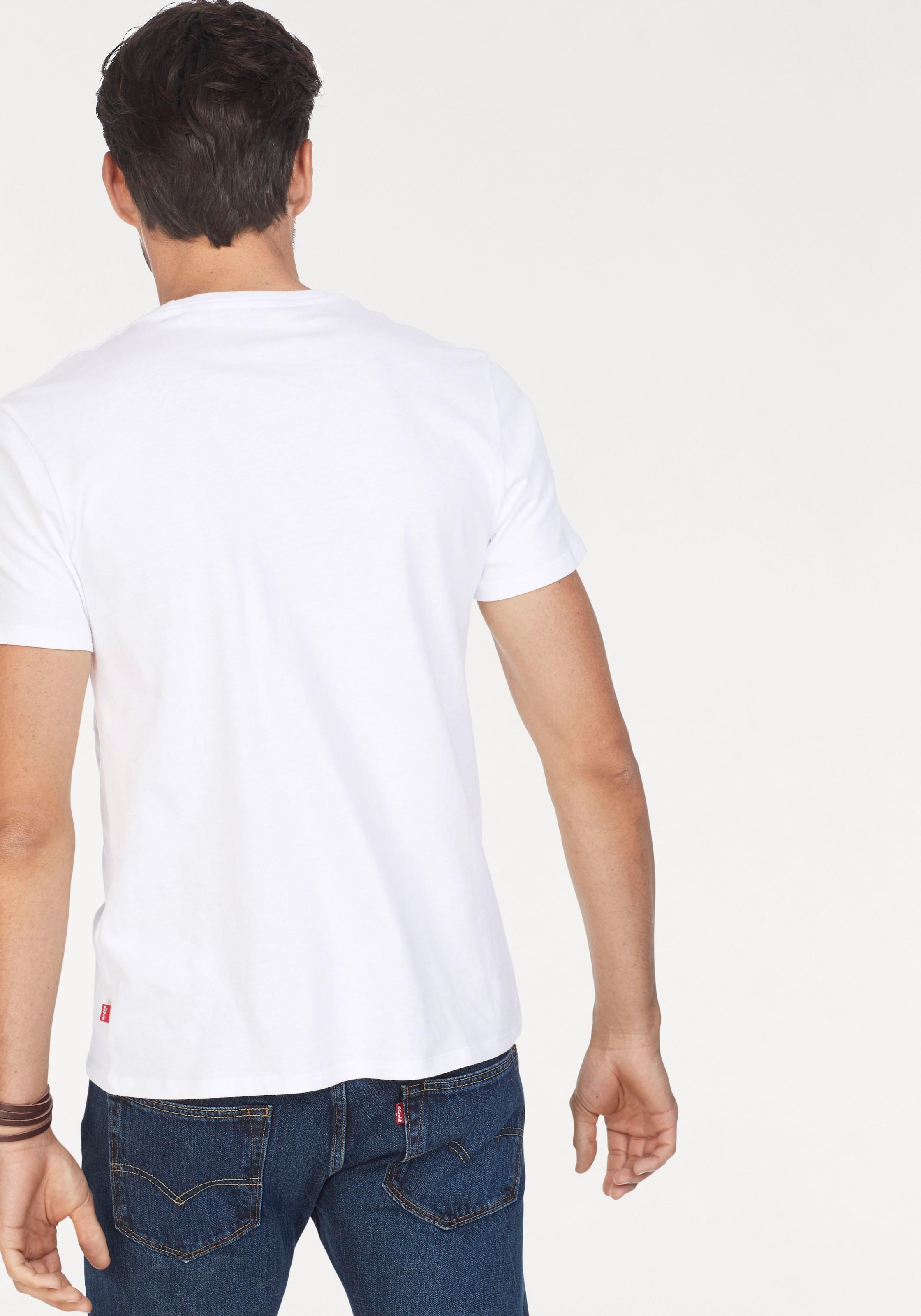 Levi's® T-Shirt »Batwing Logo Tee«, mit Logo-Front-Print