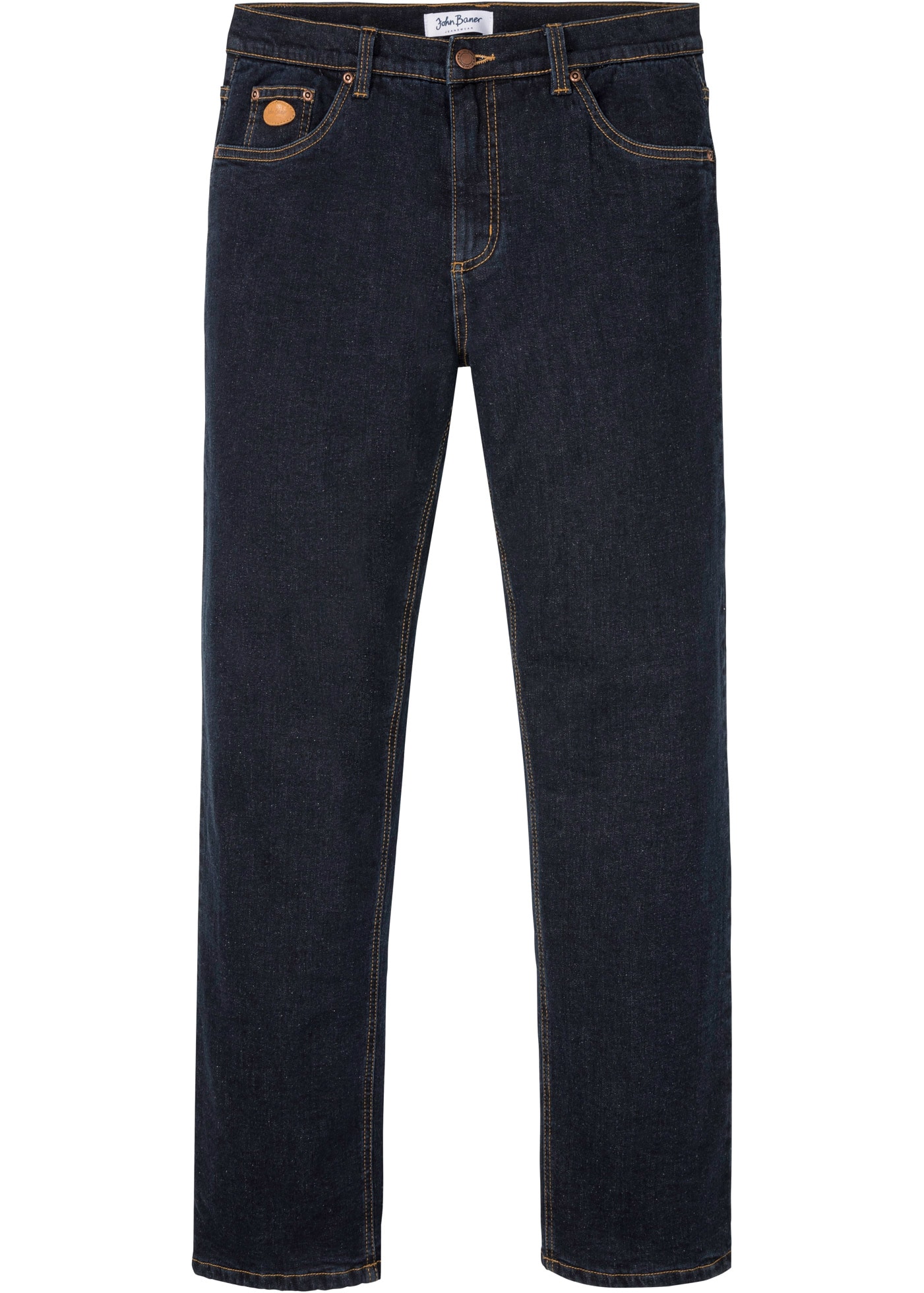 bonprix Gerade Jeans »Thermo Classic Fit Stretch-Jeans mit wärmendem Fleecefutter« klassische Passform, mit Stretch-Anteil, mit wärmendem Fleecefutter