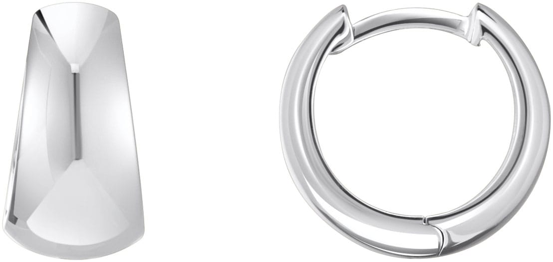 THOMAS SABO Paar Creolen "Schmuck Silber 925 Ohrringe Trapezform"