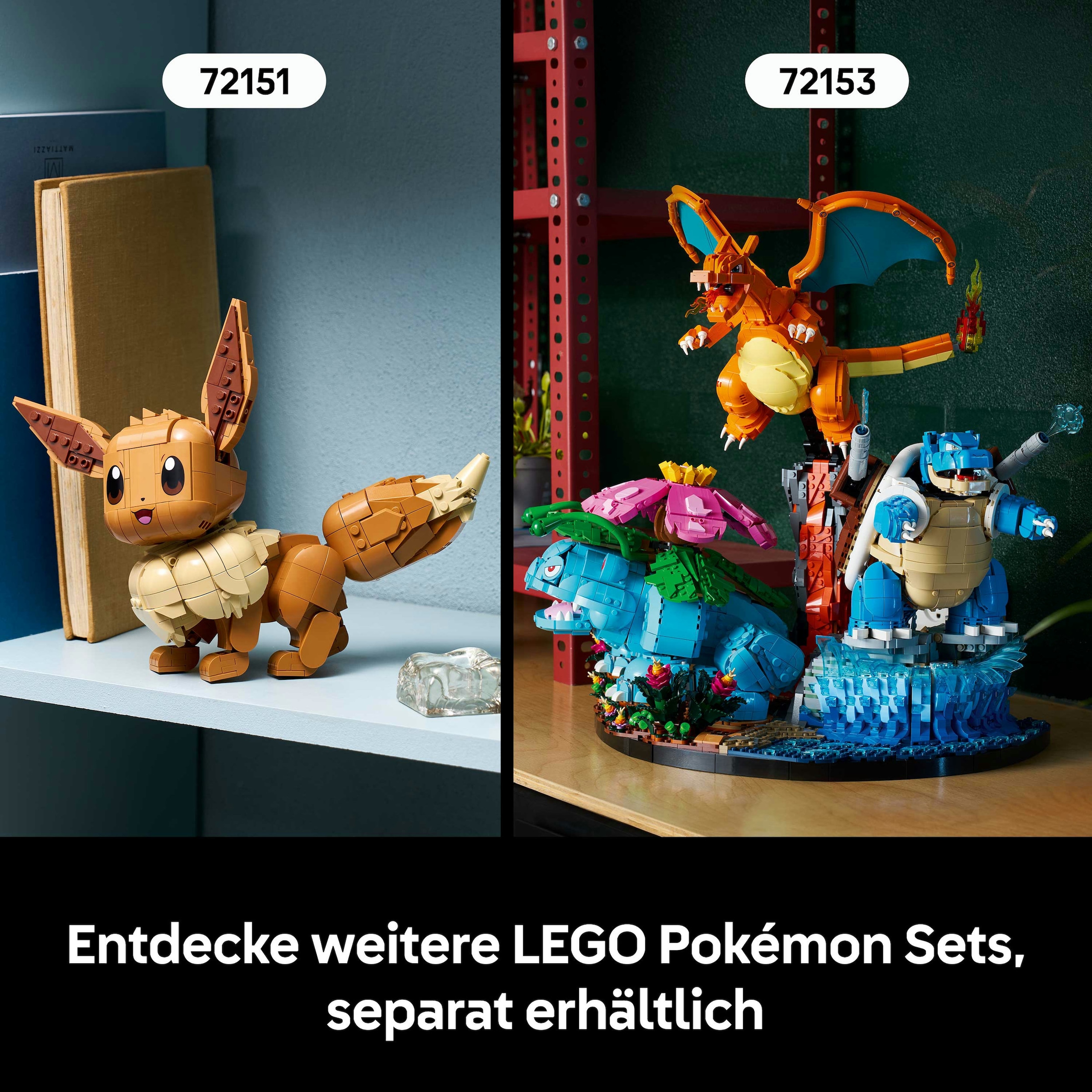 LEGO® Konstruktionsspielsteine »Pikachu und Pokéball (72152), LEGO Pokémon«