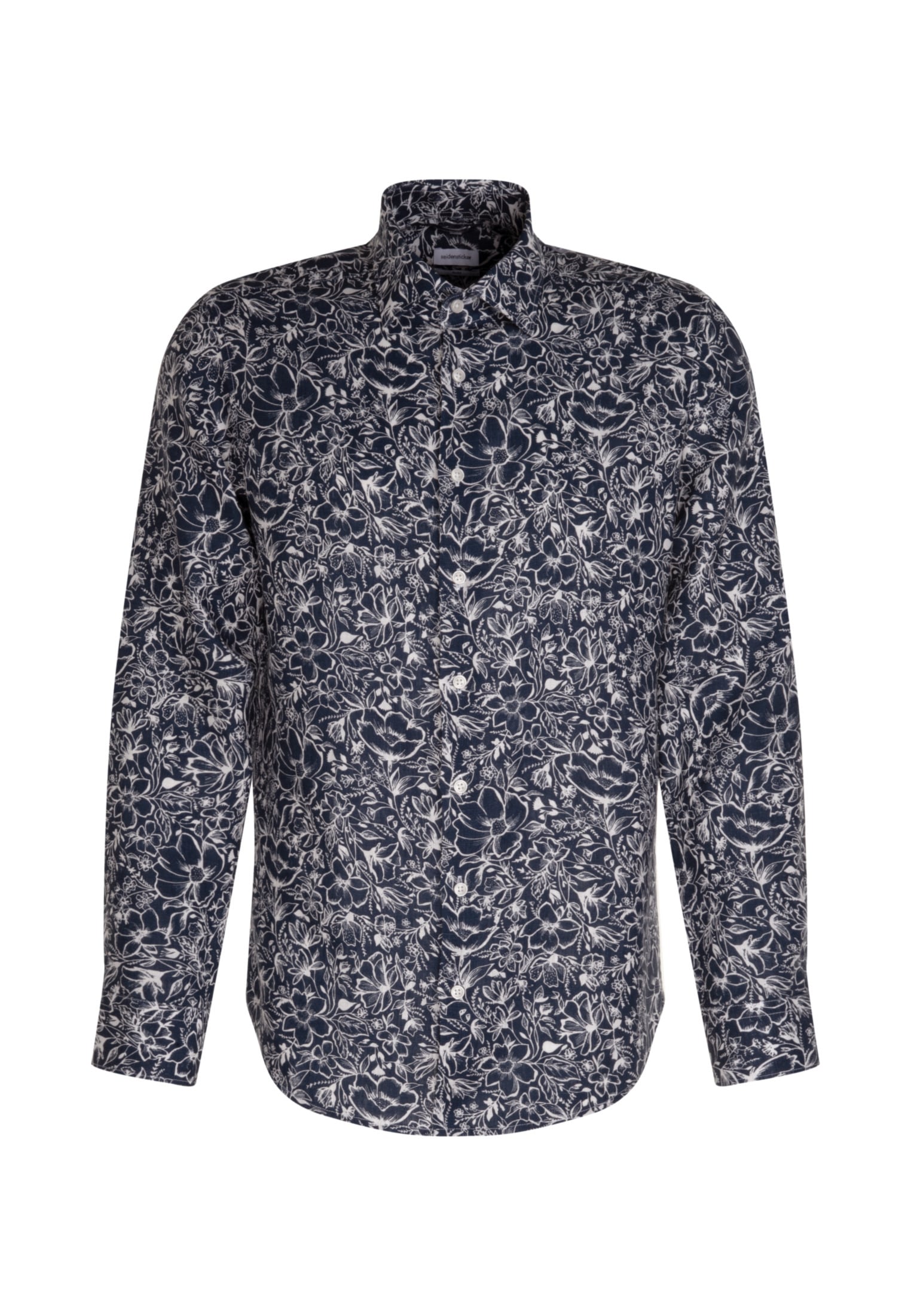 seidensticker Businesshemd »Slim«, Slim Langarm Kentkragen Floral