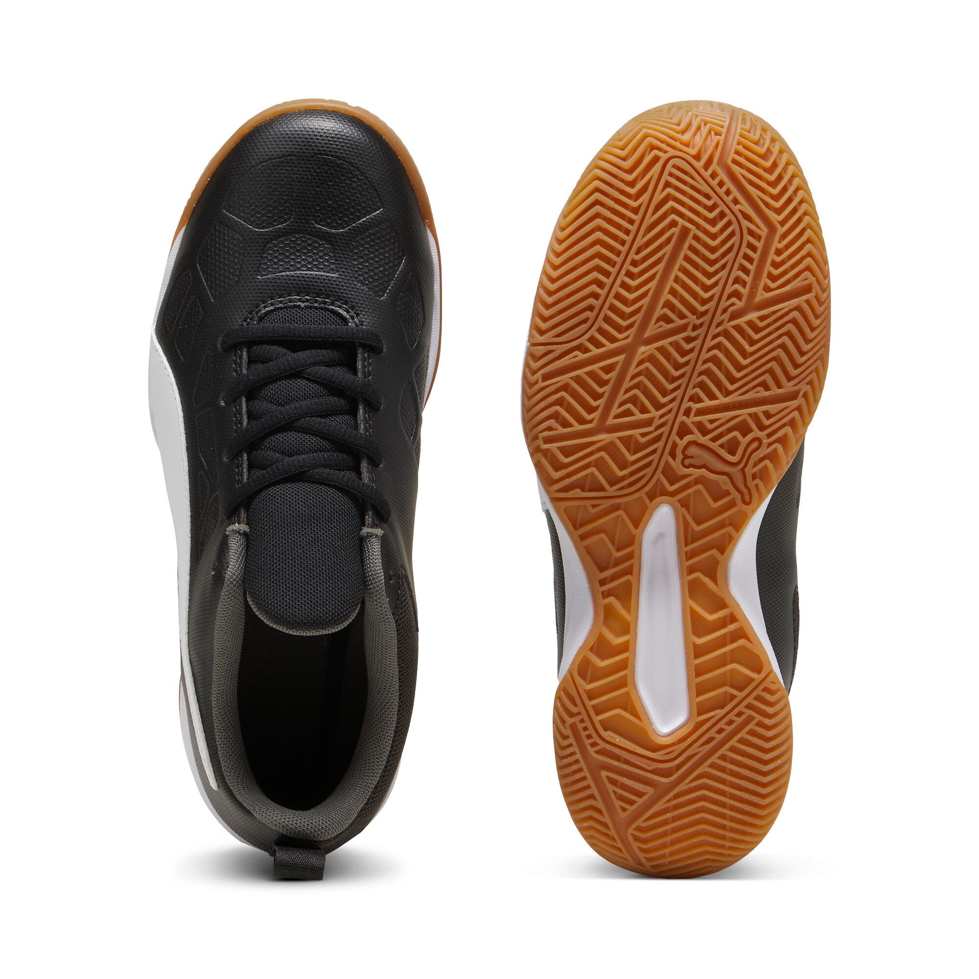 PUMA Hallenschuh »TENAZ JR«  für Jugendliche, für vielseitige Indoor-Aktivitäten, mit Schnürung