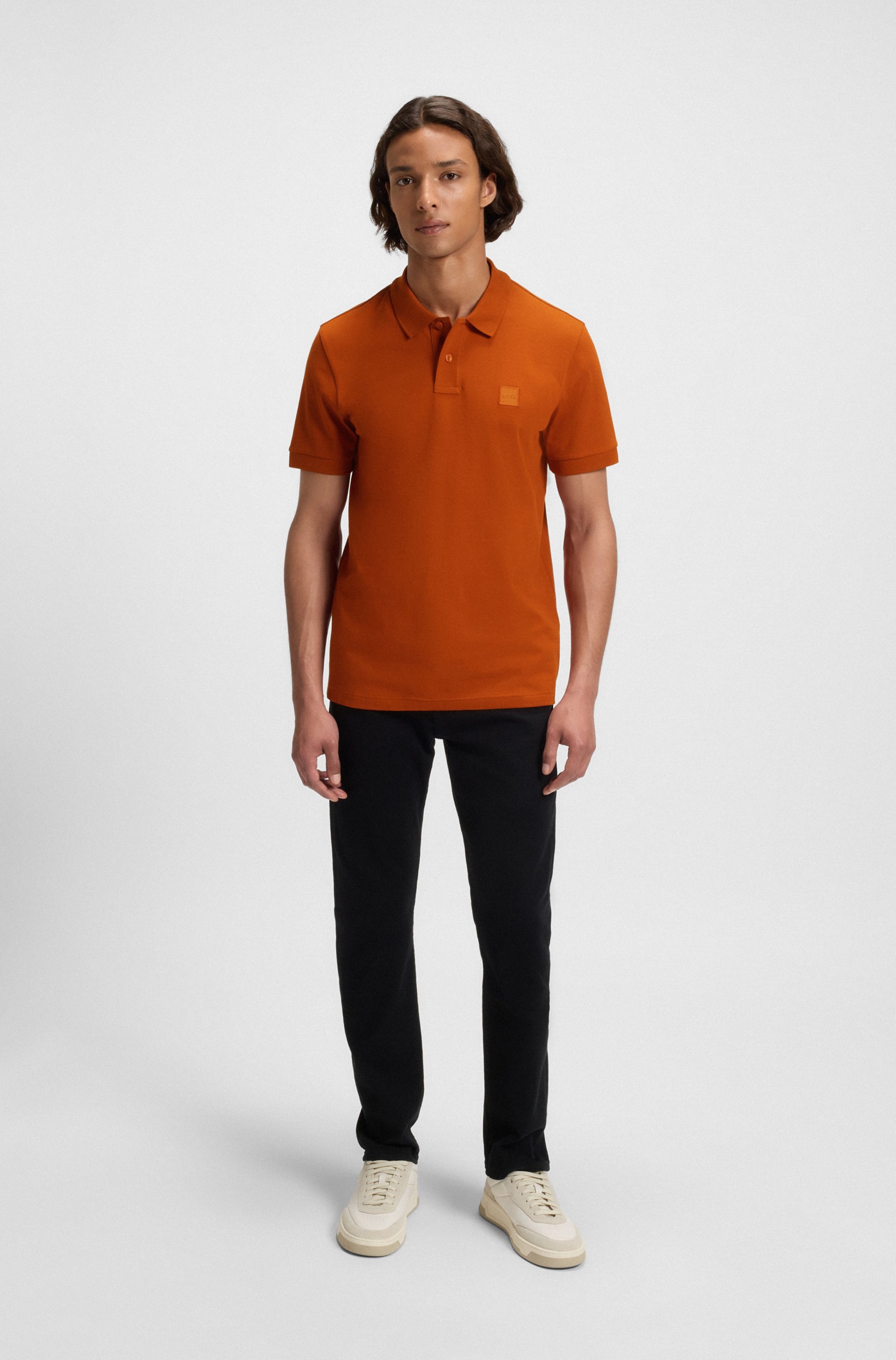 BOSS ORANGE Poloshirt »Passenger«, mit Polokragen