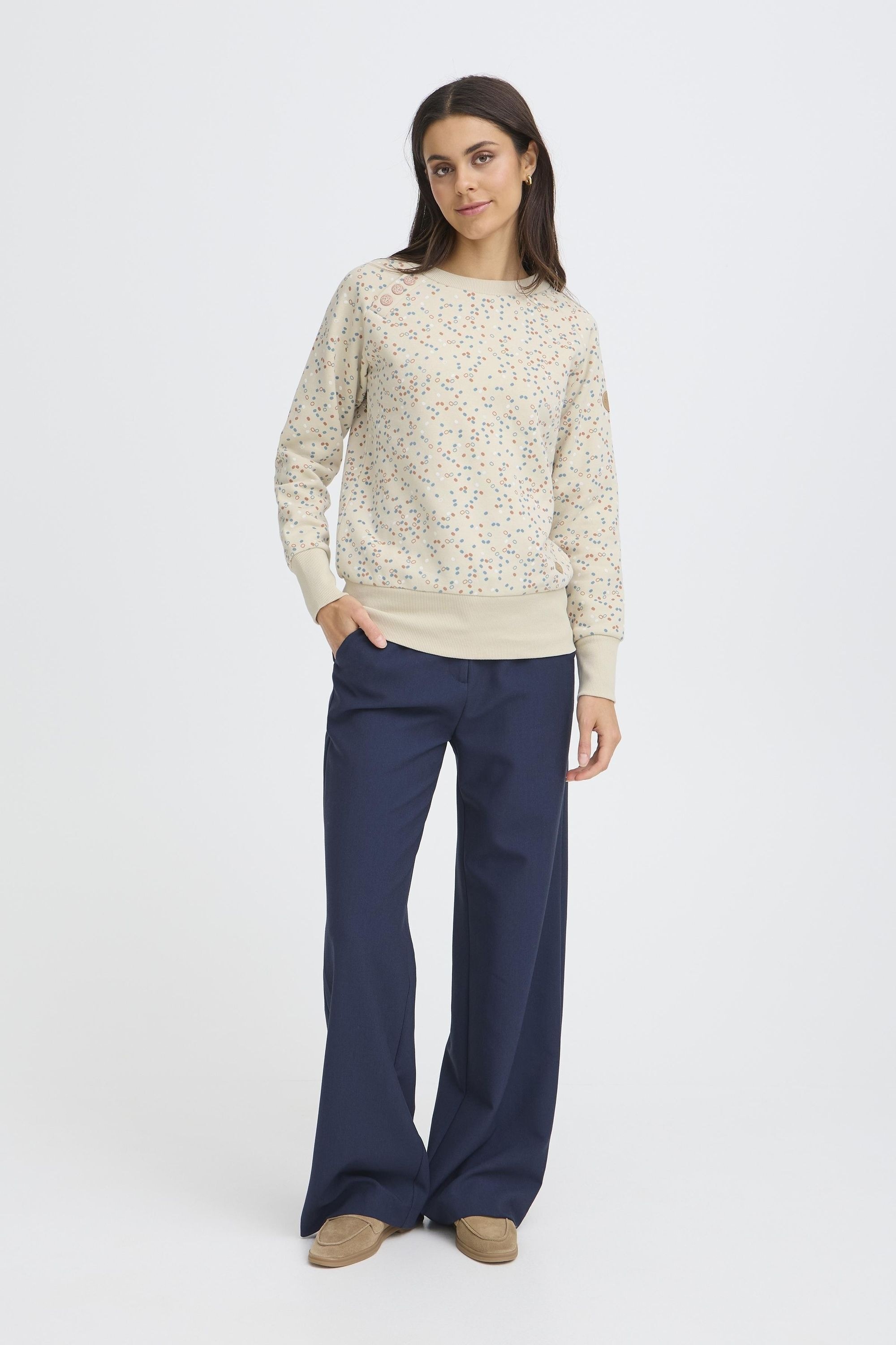 OXMO Longpullover »Sweater OXBEA SWEATSHIRT«