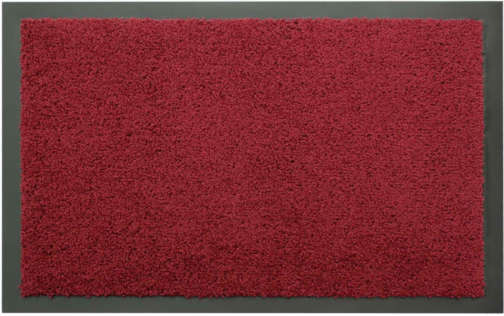 Primaflor-Ideen in Textil Fußmatte »DANCER«, rechteckig, 6 mm Höhe, Schmutzfangmatte, Uni-Farben, große Farbauswahl, waschbar