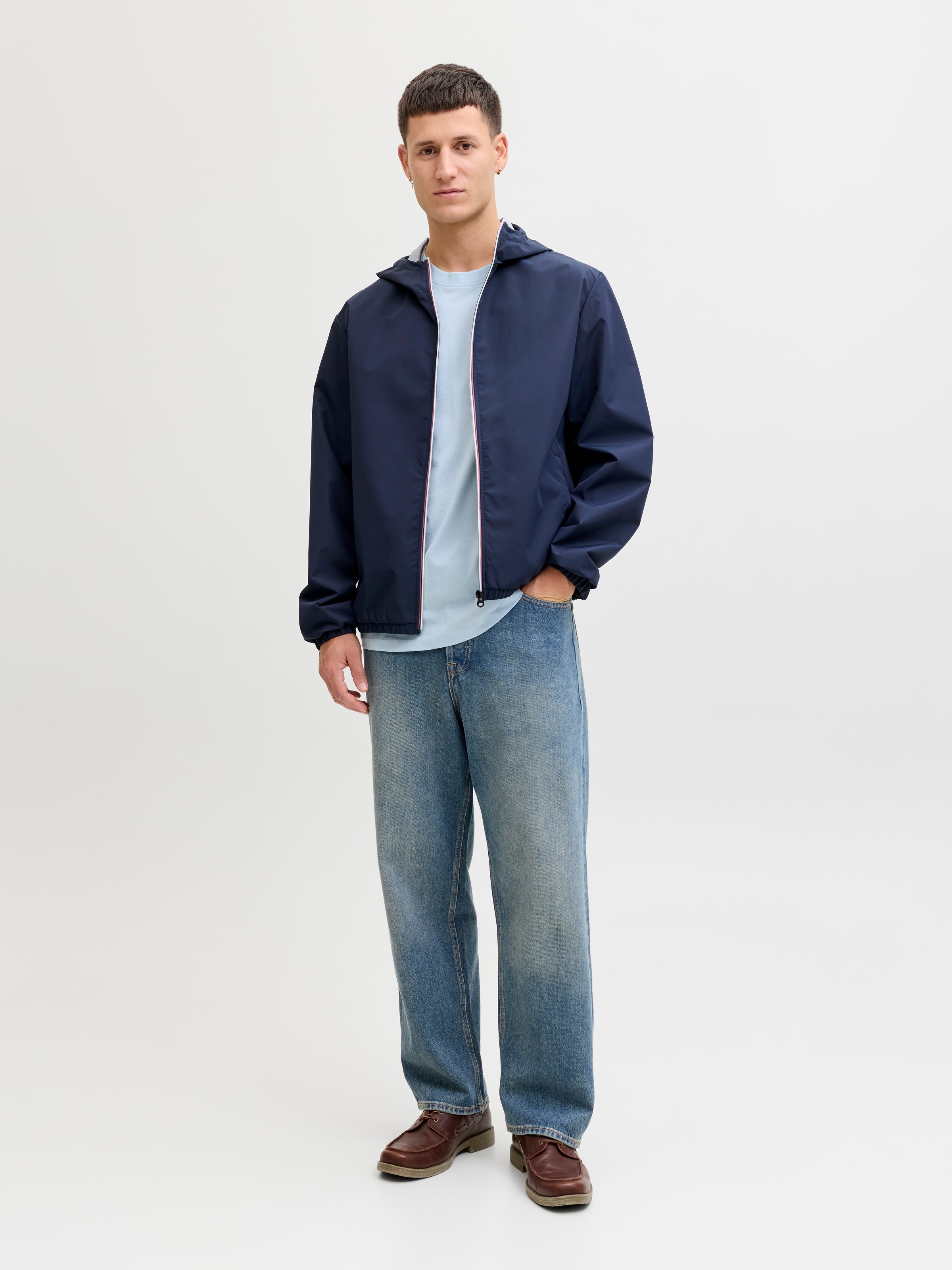 Jack & Jones Blouson »JJJAKE LIGHT JACKET« mit Kapuze