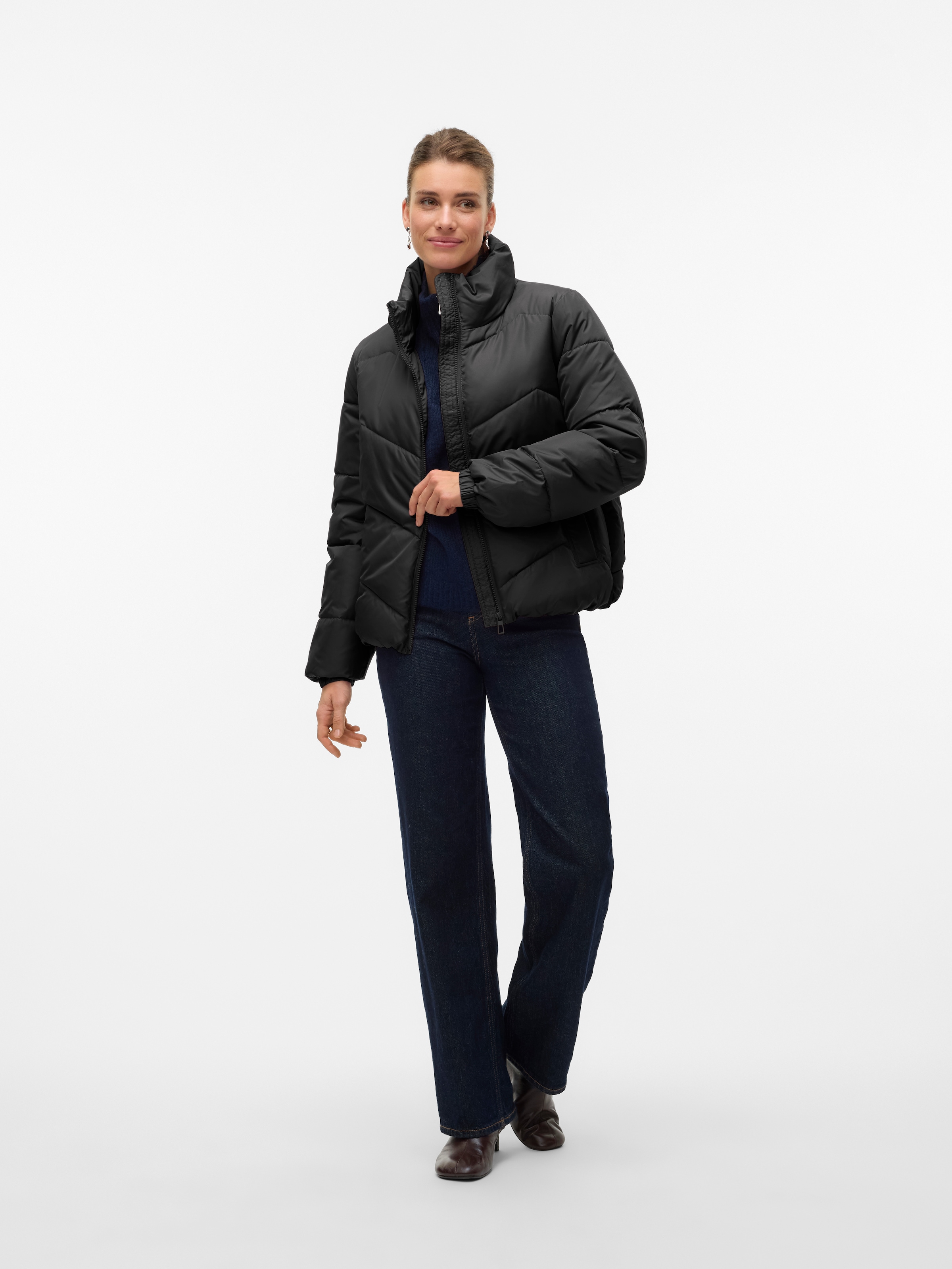 Vero Moda Steppjacke »VMLIGARIO SHORT JACKET BOO« ohne Kapuze