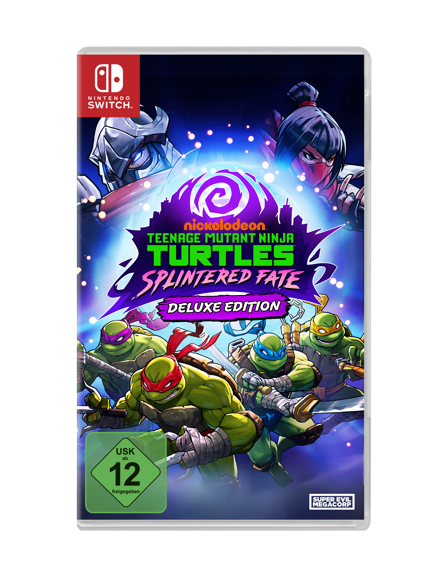 Nighthawk Spielesoftware "Teenage Mutant Ninja Turtles: Splintered Fate Deluxe Edition" Nintendo Switch