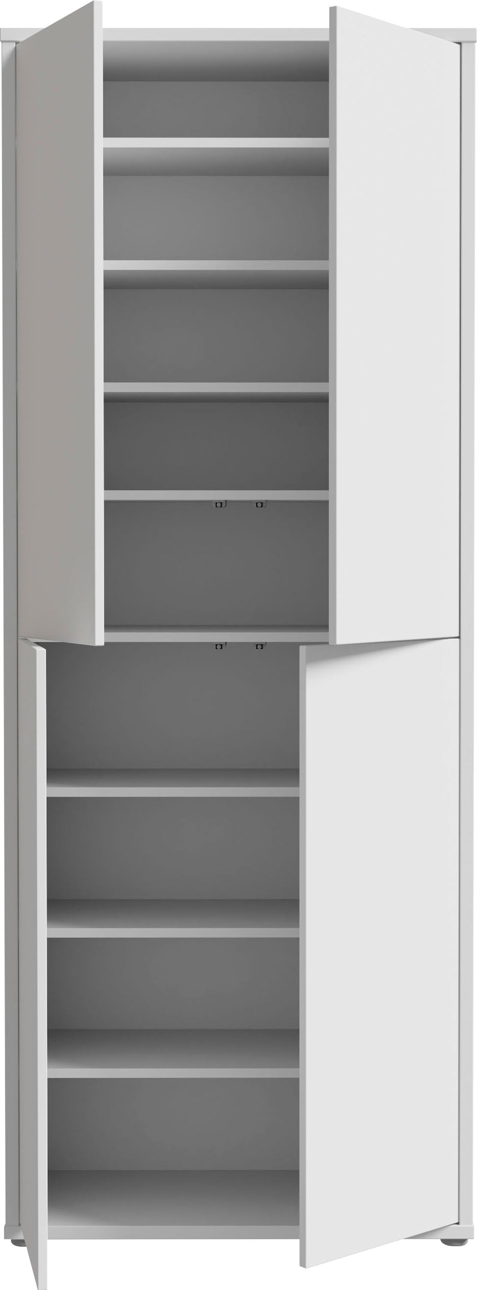 FORTE Schuhschrank »Alice Springs«, (B/H/T 74,5/191,9/34,9 cm), Stauraumschrank, Mehrzweckschrank, Breite 74,5 cm, mit 8 Böden