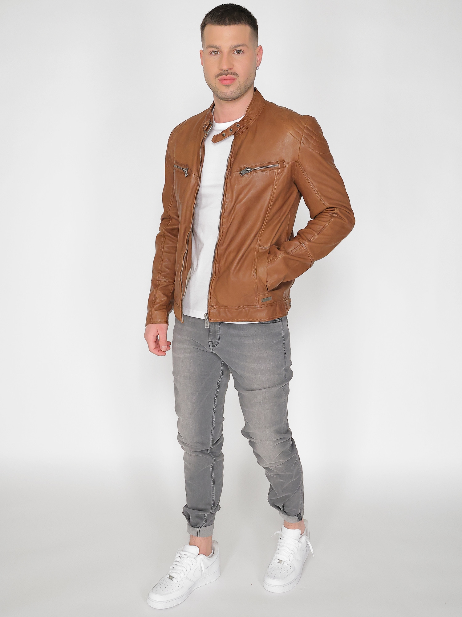 MUSTANG Lederjacke »Lederjacke 31021312«
