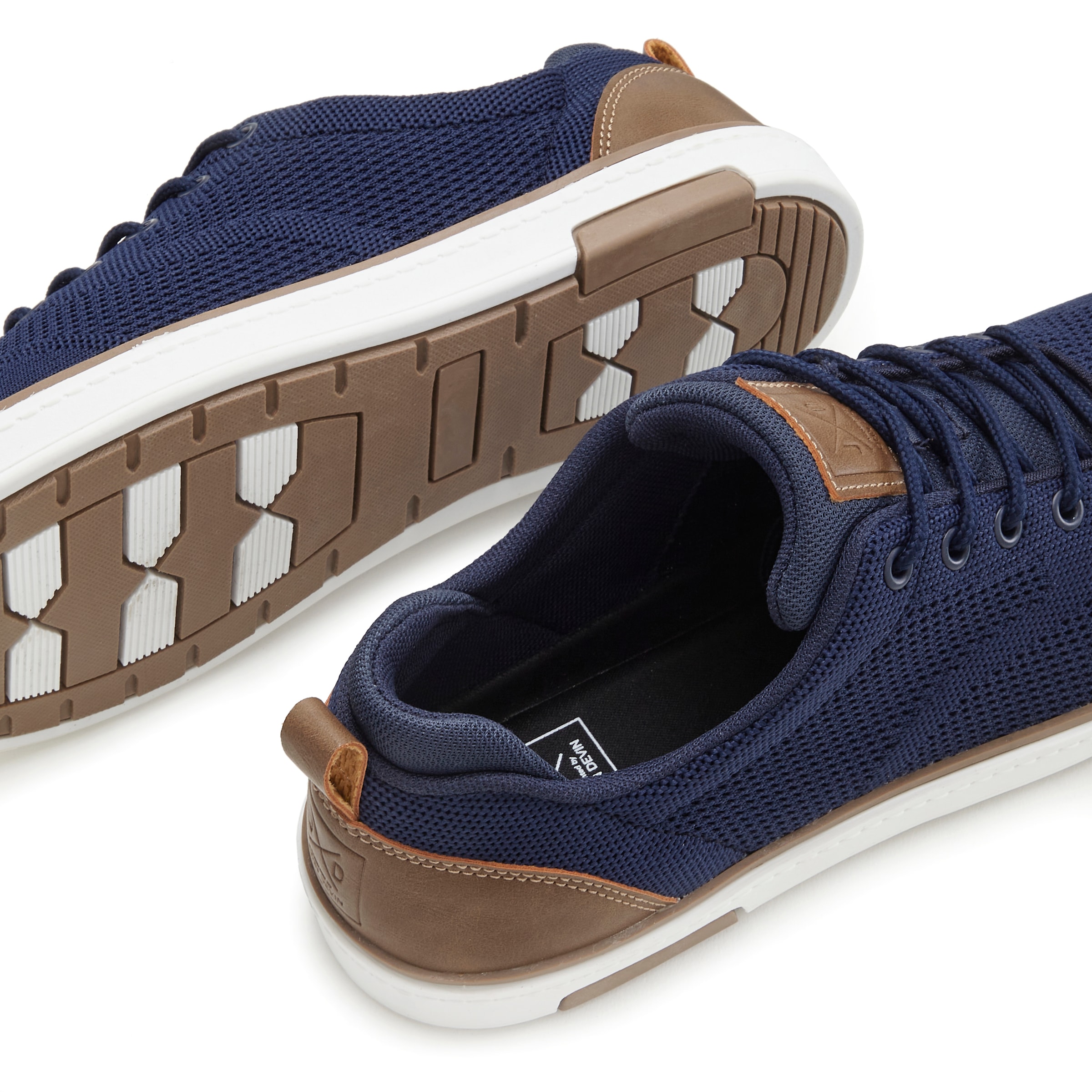 John Devin Sneaker »Schnürschuh«, Mesh-Optik, Freizeitschuh, Halbschuh, Schnürhalbschuh Unisex VEGAN
