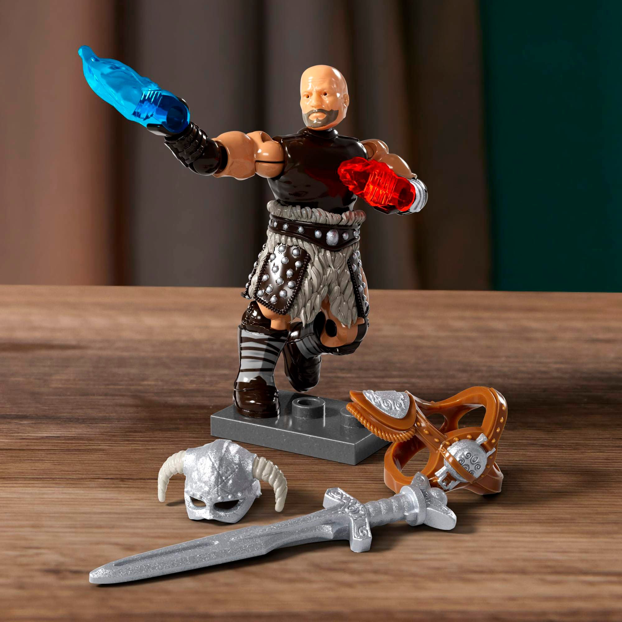 MEGA Konstruktions-Spielset »Skyrim Alduin der Weltenfresser Bausatz mit Actionfigur«, Bausatz